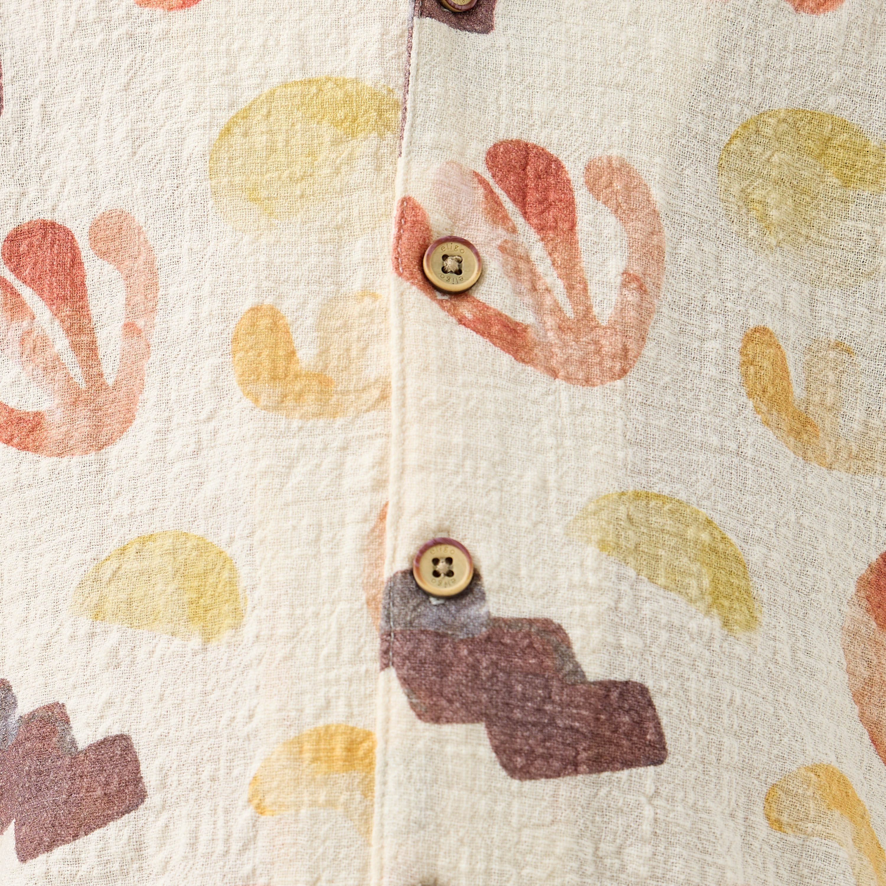 Eligo Printed Shirt with Short Sleeves-boys-clothing-shirts-image-5