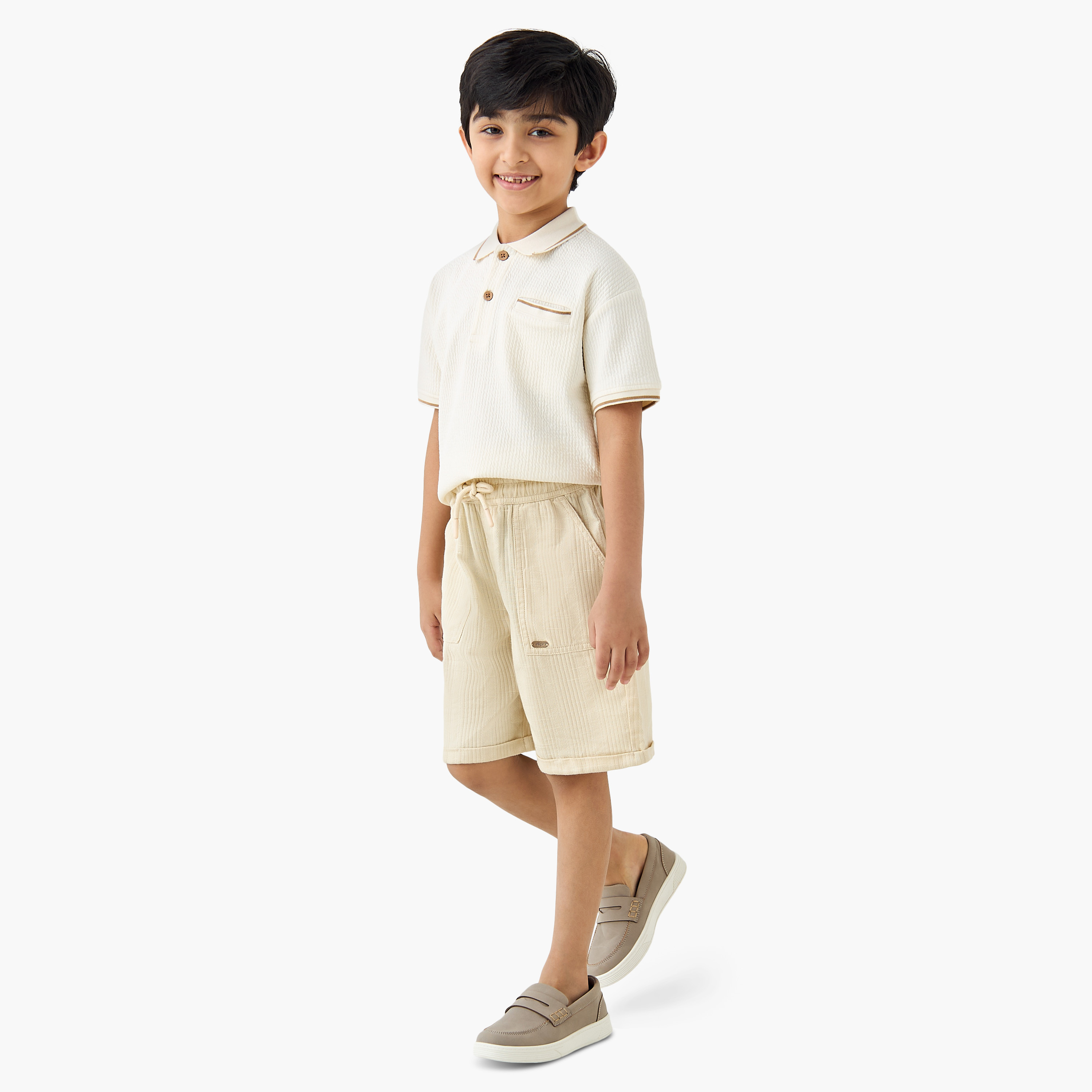 شورت بارز الملمس برباط إغلاق وجيوب من إليجو-boys-clothing-bottoms-shorts-image-4
