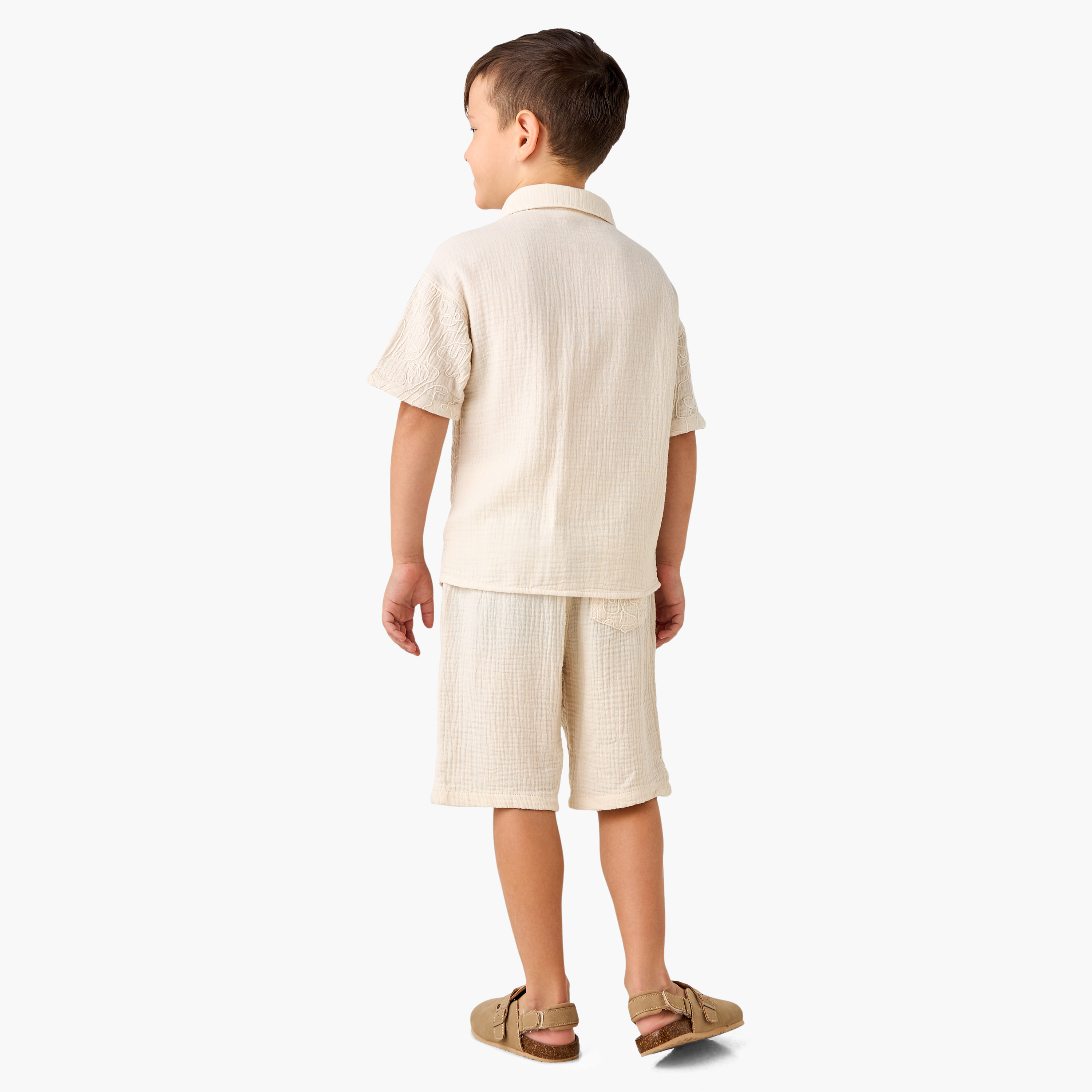 Eligo Embroidered Shirt and Shorts Set-baby-boys-clothing-setsandcoords-image-4