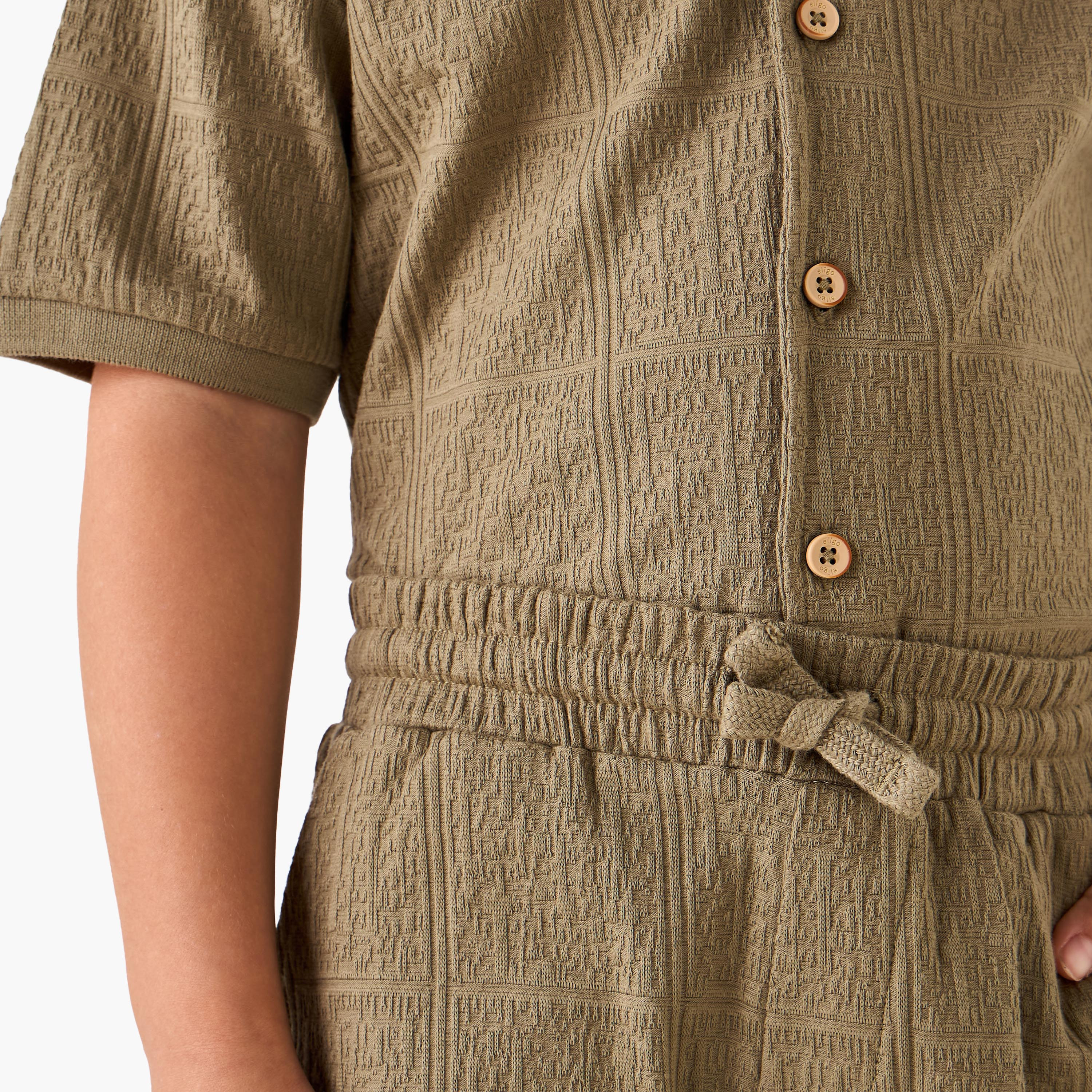 طقم قميص وشورت بارز الملمس من إليجو-boys-clothing-setsandcoords-image-5