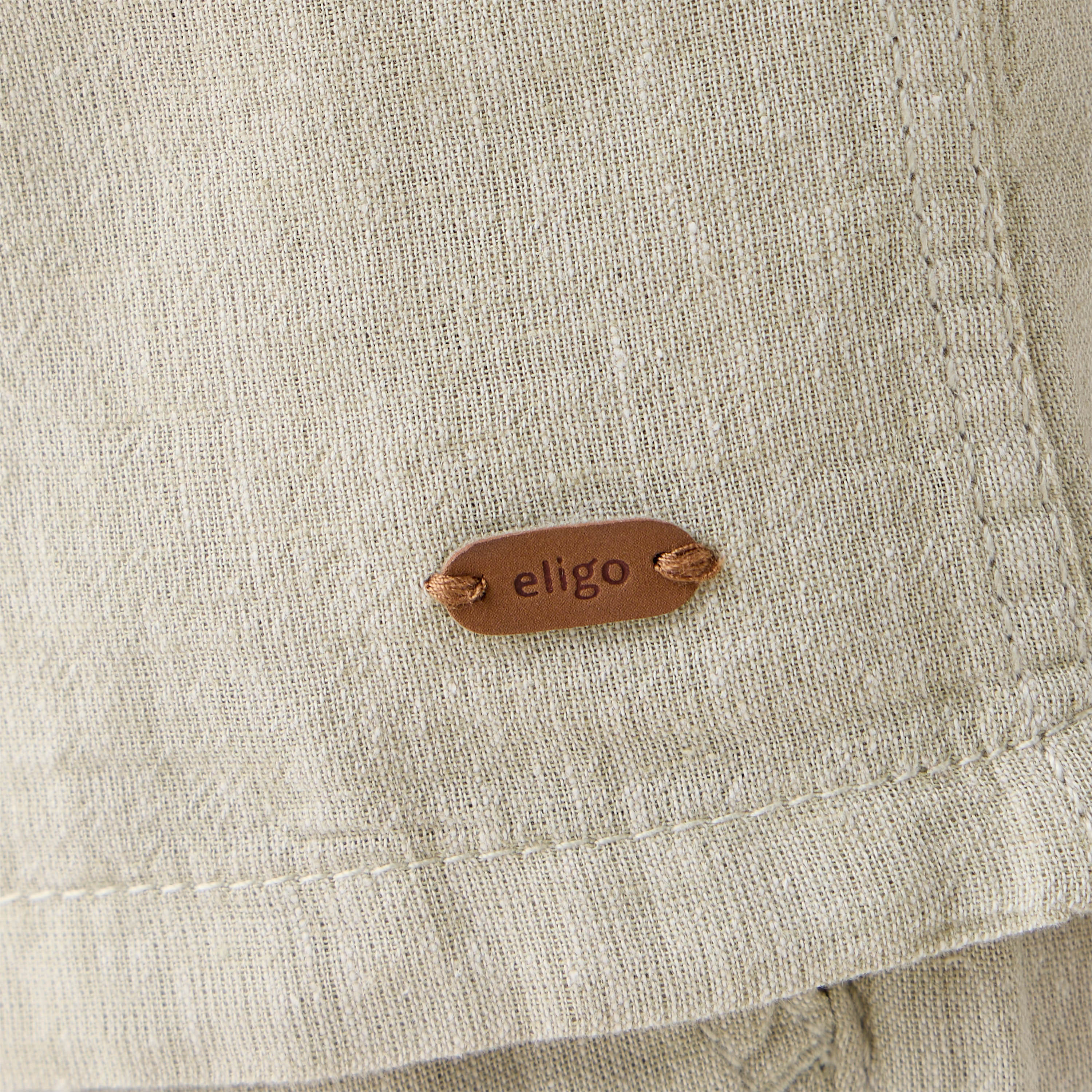 طقم شورت مطاطي وقميص سادة بياقة كامب-baby-boys-clothing-setsandcoords-image-1