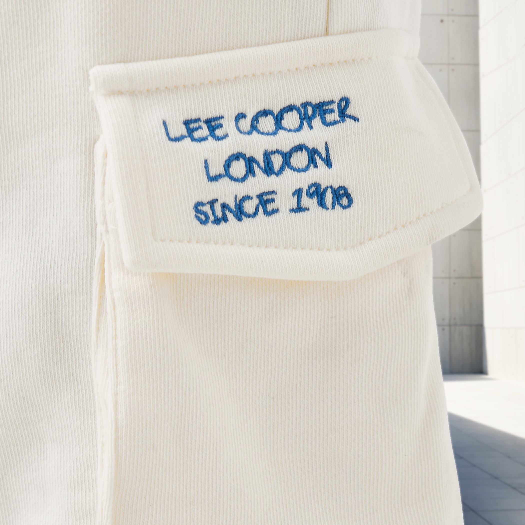 Lee Cooper Ribbed Shorts with Drawstring Closure and Pockets-boys-clothing-bottoms-shorts-image-5