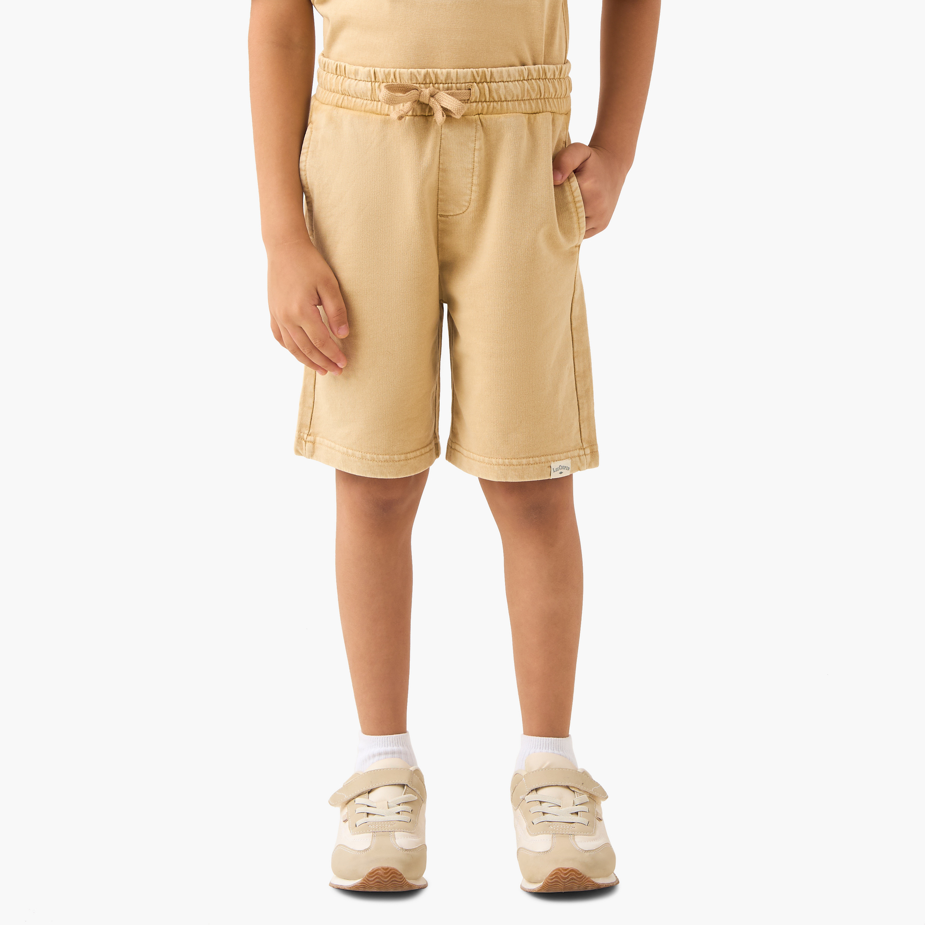 Lee Cooper Printed T-shirt and Shorts Set-baby-boys-clothing-setsandcoords-image-3