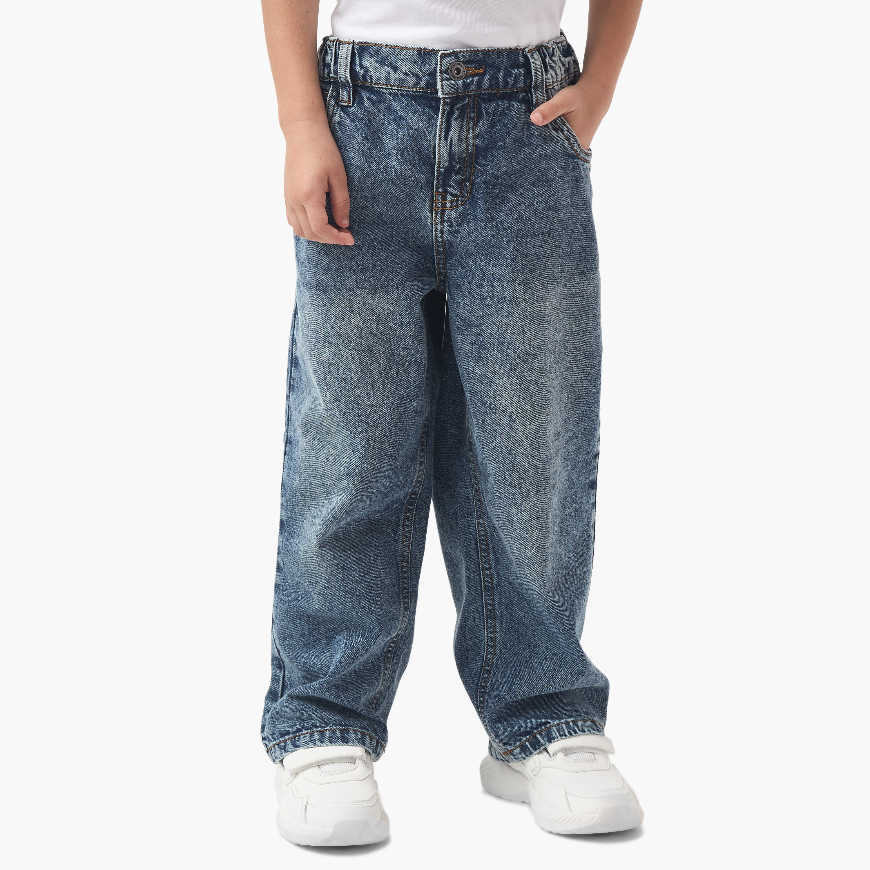 Lee Cooper Boys Regular Fit Jeans-boys-clothing-bottoms-trousers-image-1