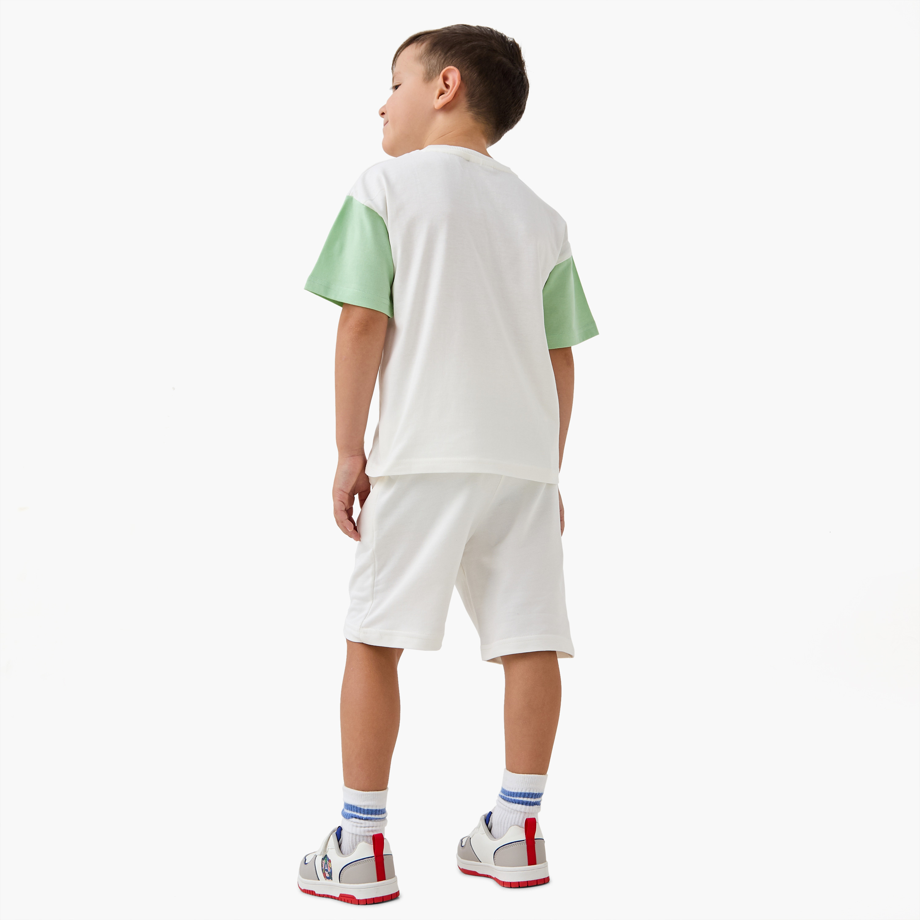 Bluey Printed T-shirt and Shorts Set-boys-clothing-setsandcoords-image-4