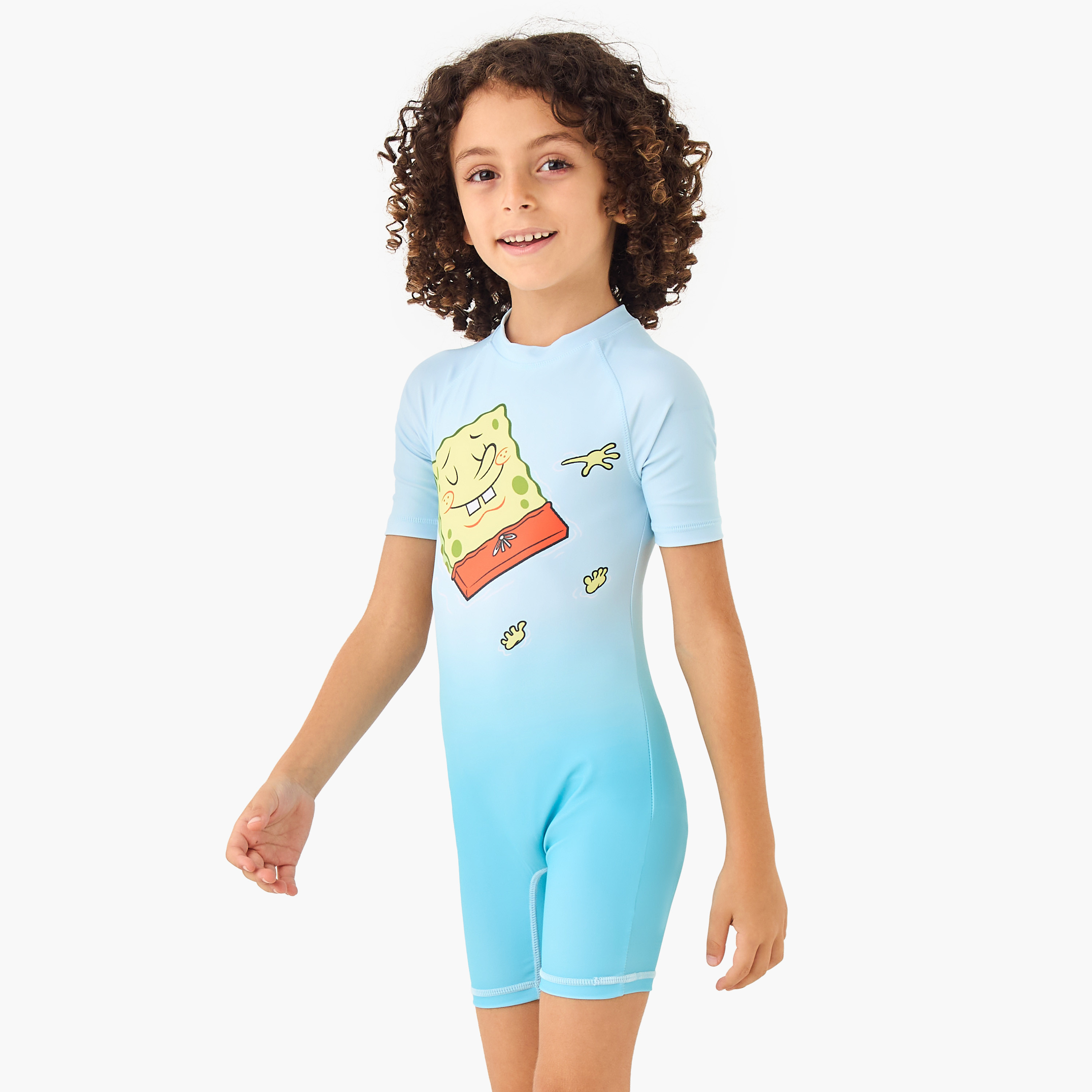 بدلة سباحة بأكمام راجلان وسحاب إغلاق وطبعات-sports-boys-clothing-swimwear-image-5