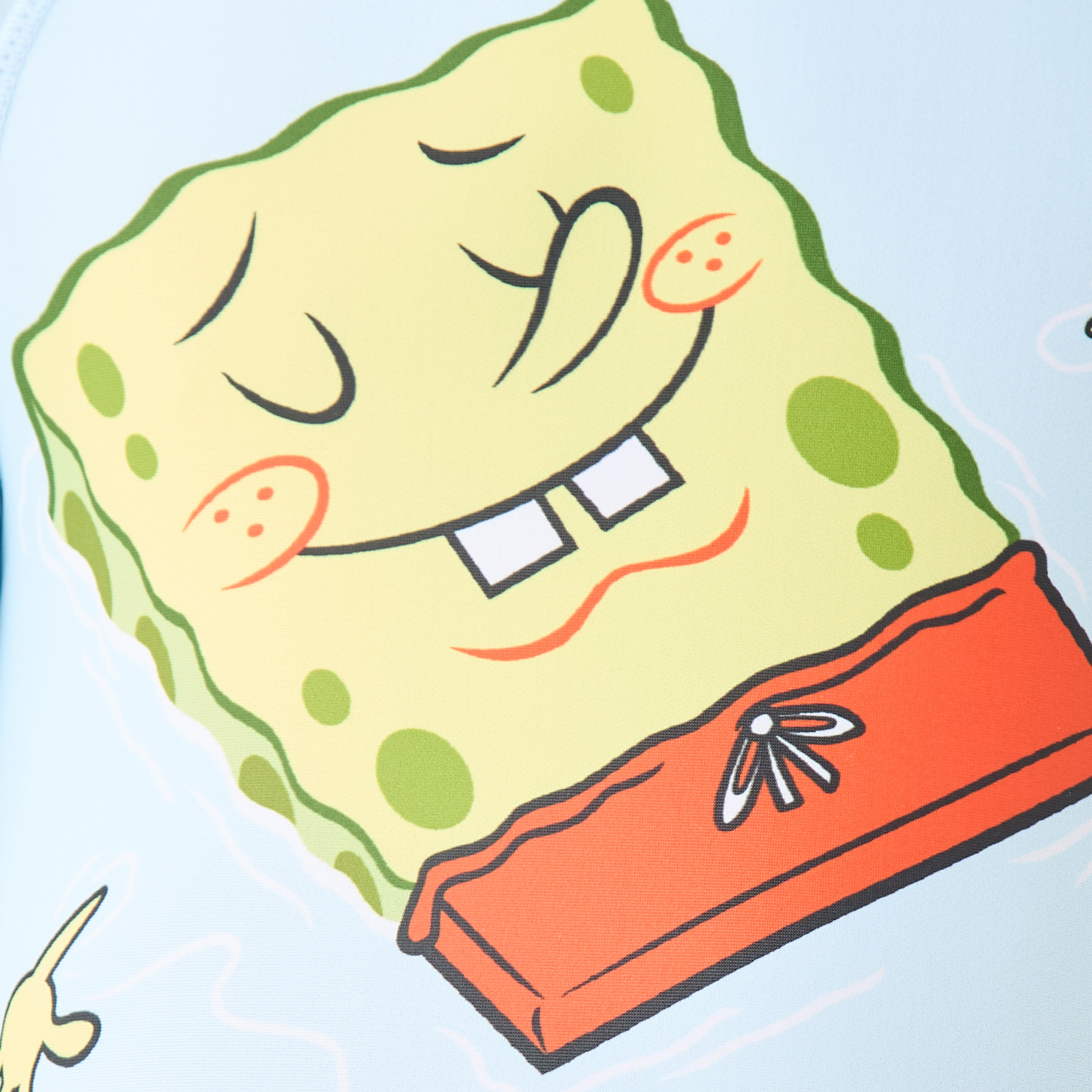 بدلة سباحة بأكمام راجلان وسحاب إغلاق وطبعات-sports-boys-clothing-swimwear-image-1