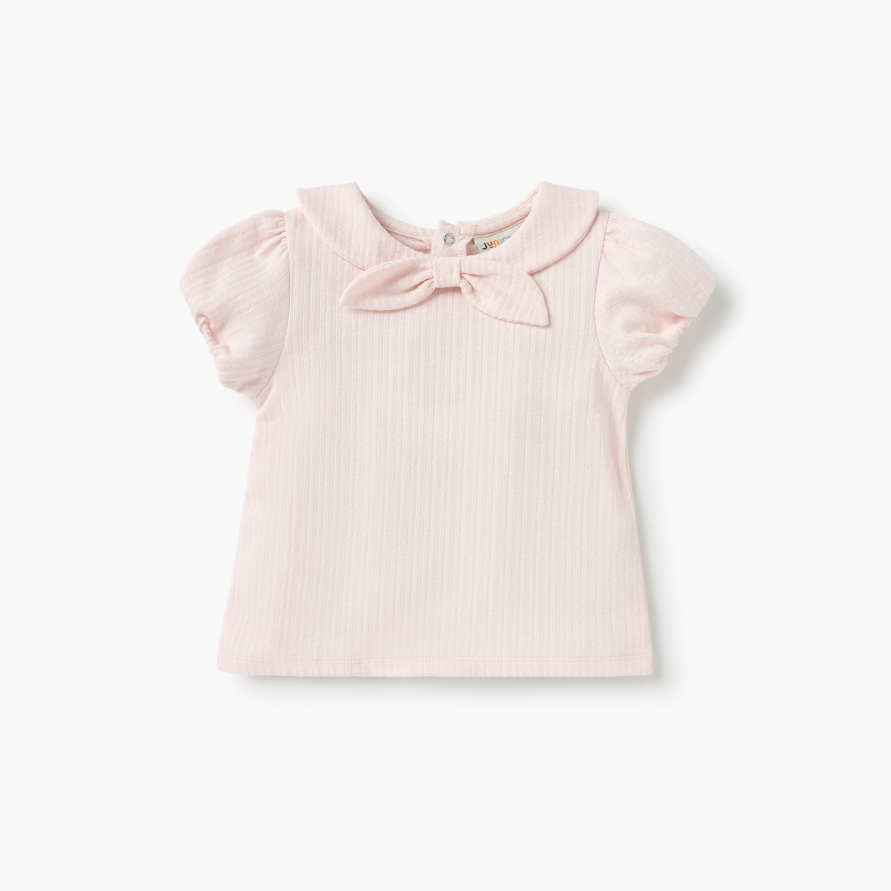 Juniors Assorted T-shirt with Short Sleeves - Set of 3-baby-girls-clothing-tshirts-image-2