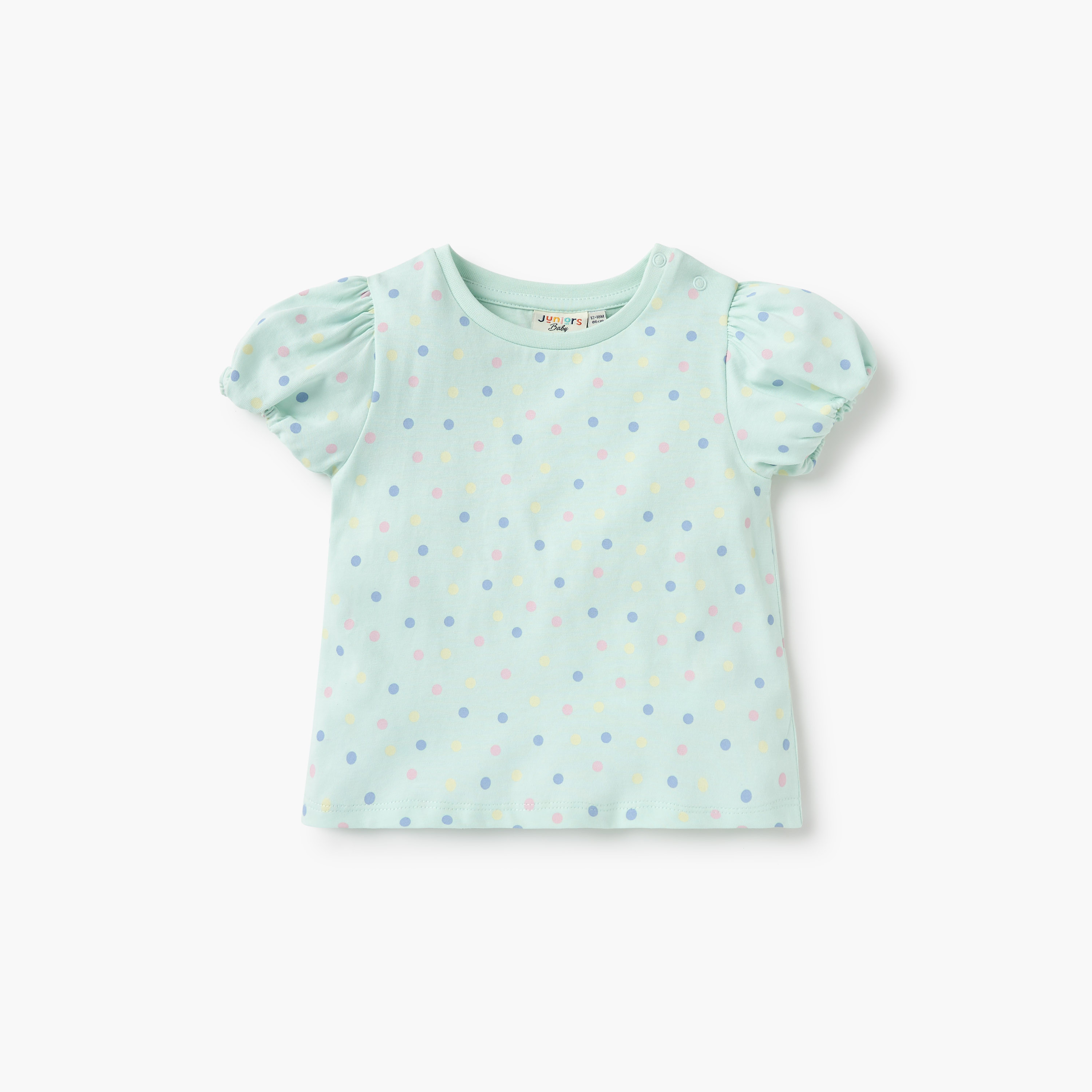 Juniors Assorted T-shirt with Short Sleeves - Set of 3-baby-girls-clothing-tshirts-image-3
