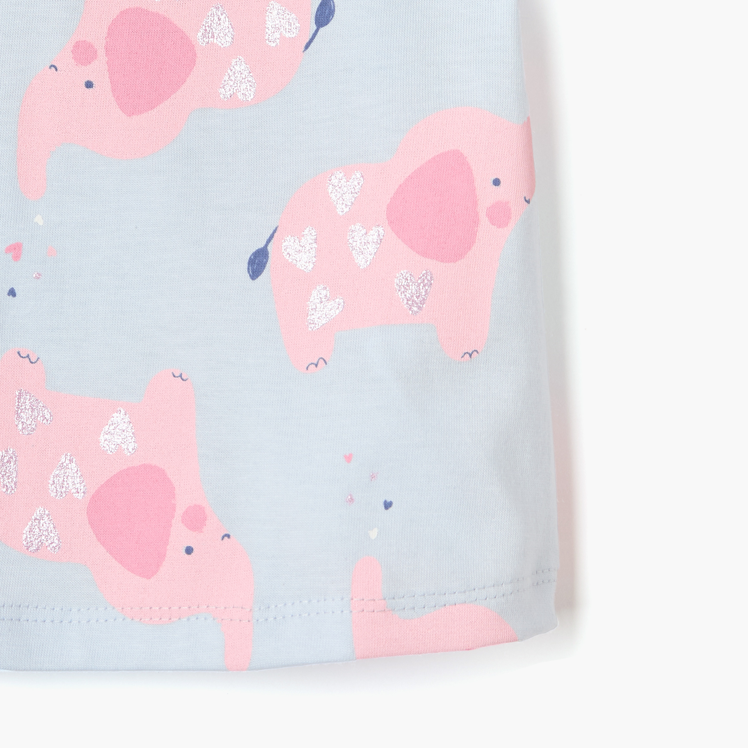 تيشيرت بطبعات فيل من جونيورز-baby-girls-clothing-tshirts-image-4