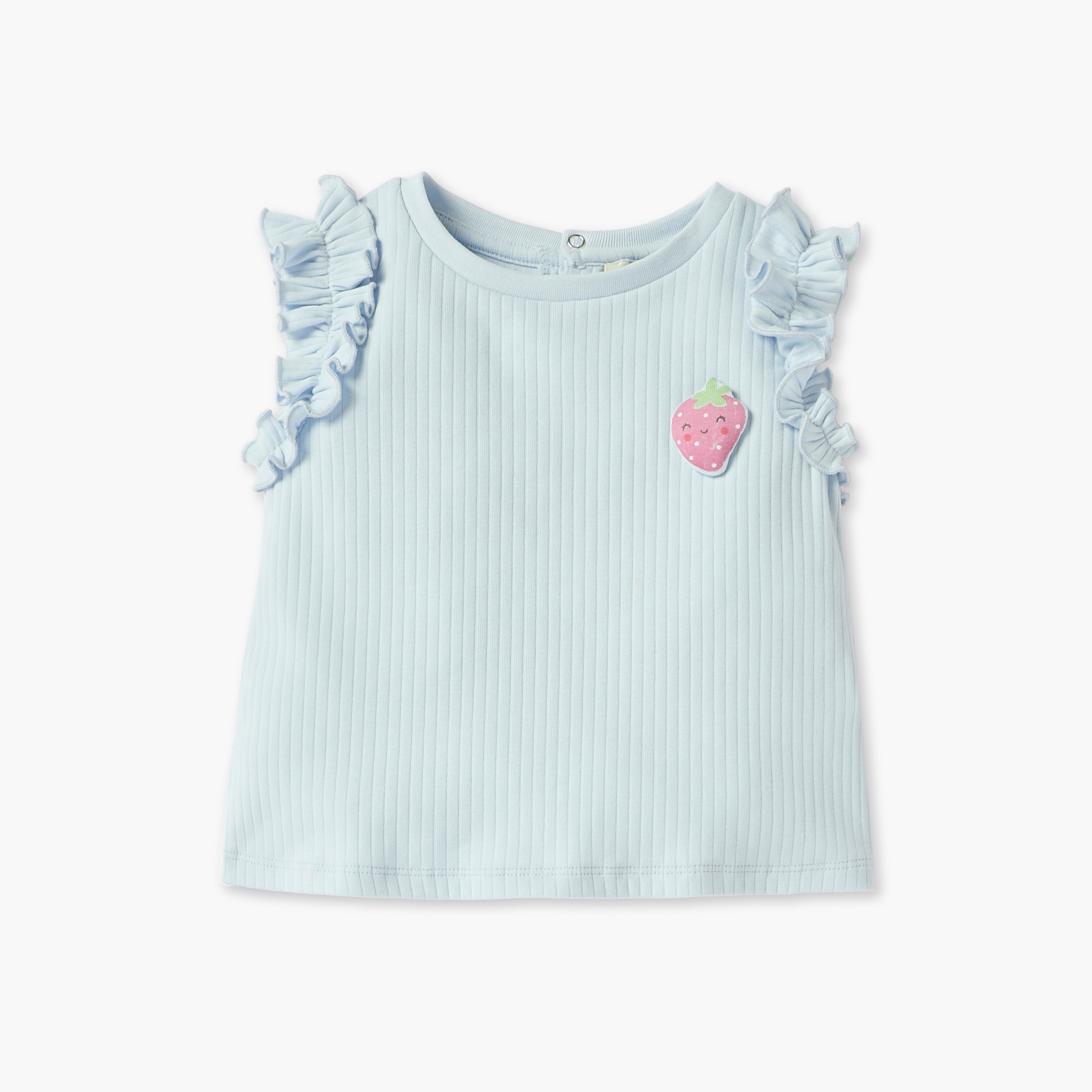 Juniors Assorted Crew Neck T-shirt - Set of 3-baby-girls-clothing-tshirts-image-3