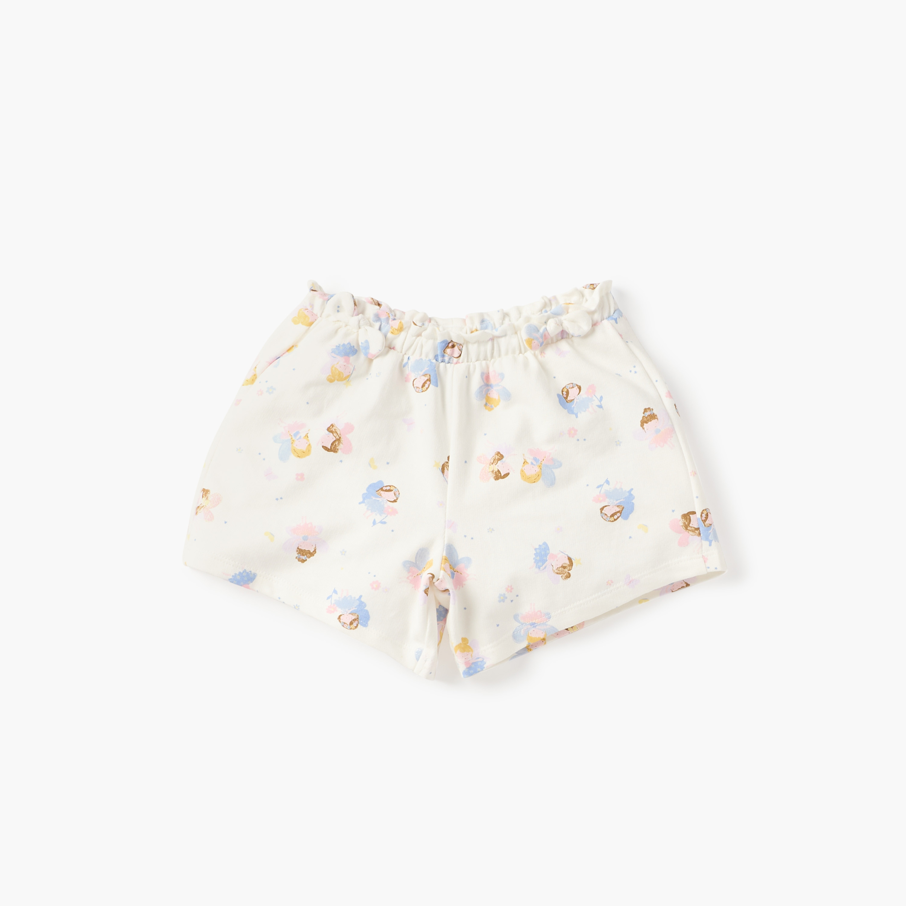 Juniors Assorted Shorts with Bow Detail and Elasticated Waistband - Set of 2-baby-girls-clothing-bottoms-shorts-image-2