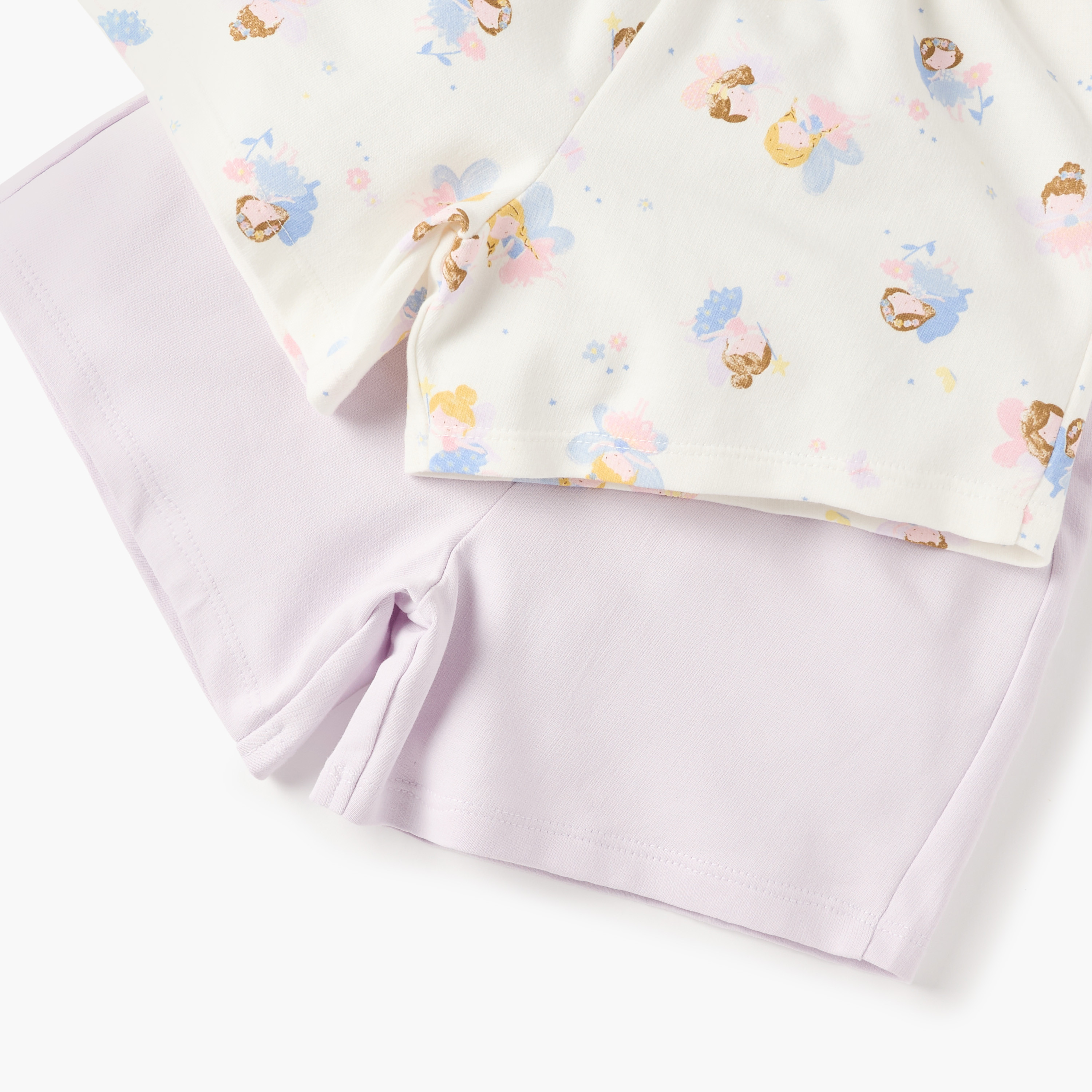 Juniors Assorted Shorts with Bow Detail and Elasticated Waistband - Set of 2-baby-girls-clothing-bottoms-shorts-image-5