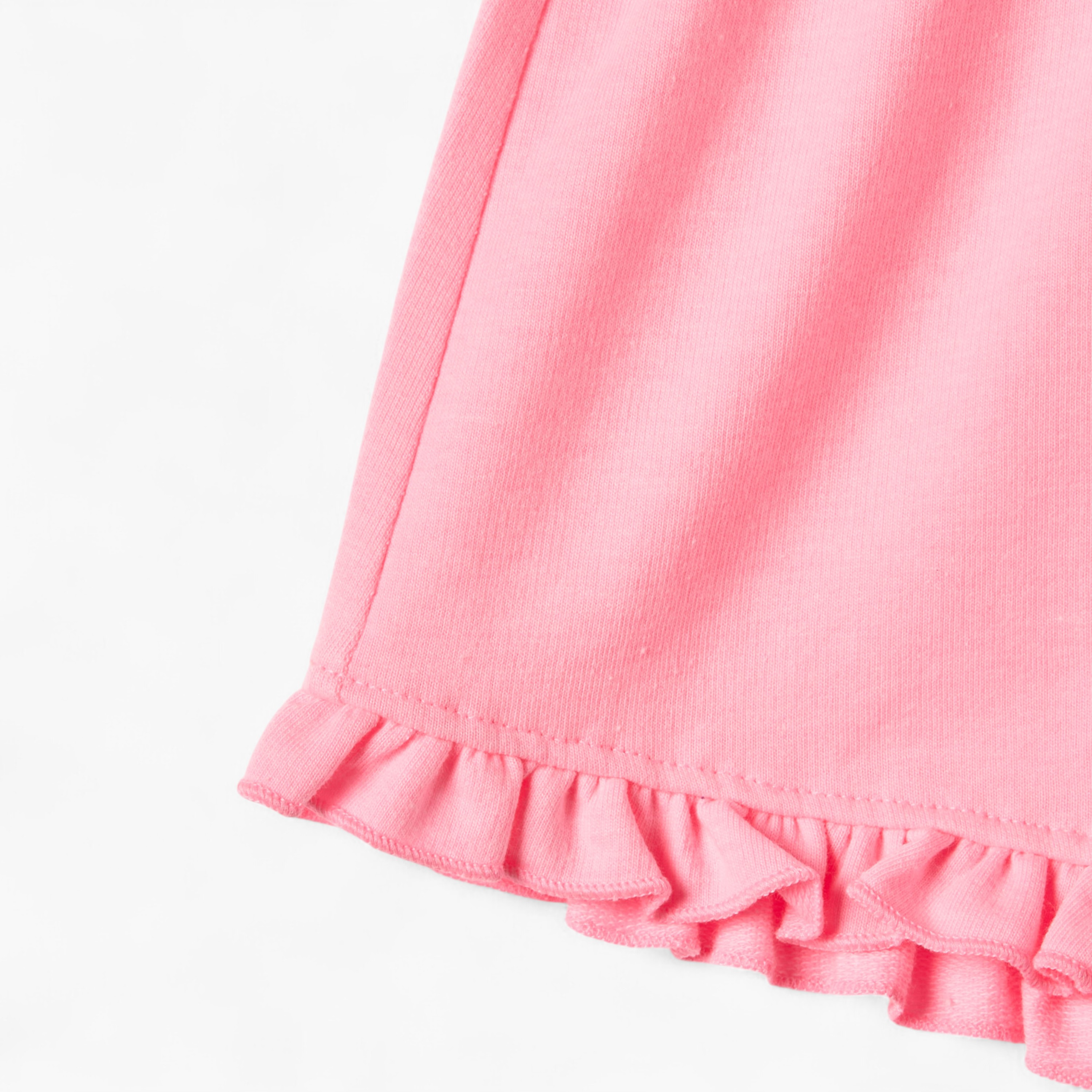 شورت سادة بحافة بكشكش من جونيورز-baby-girls-clothing-bottoms-shorts-image-3