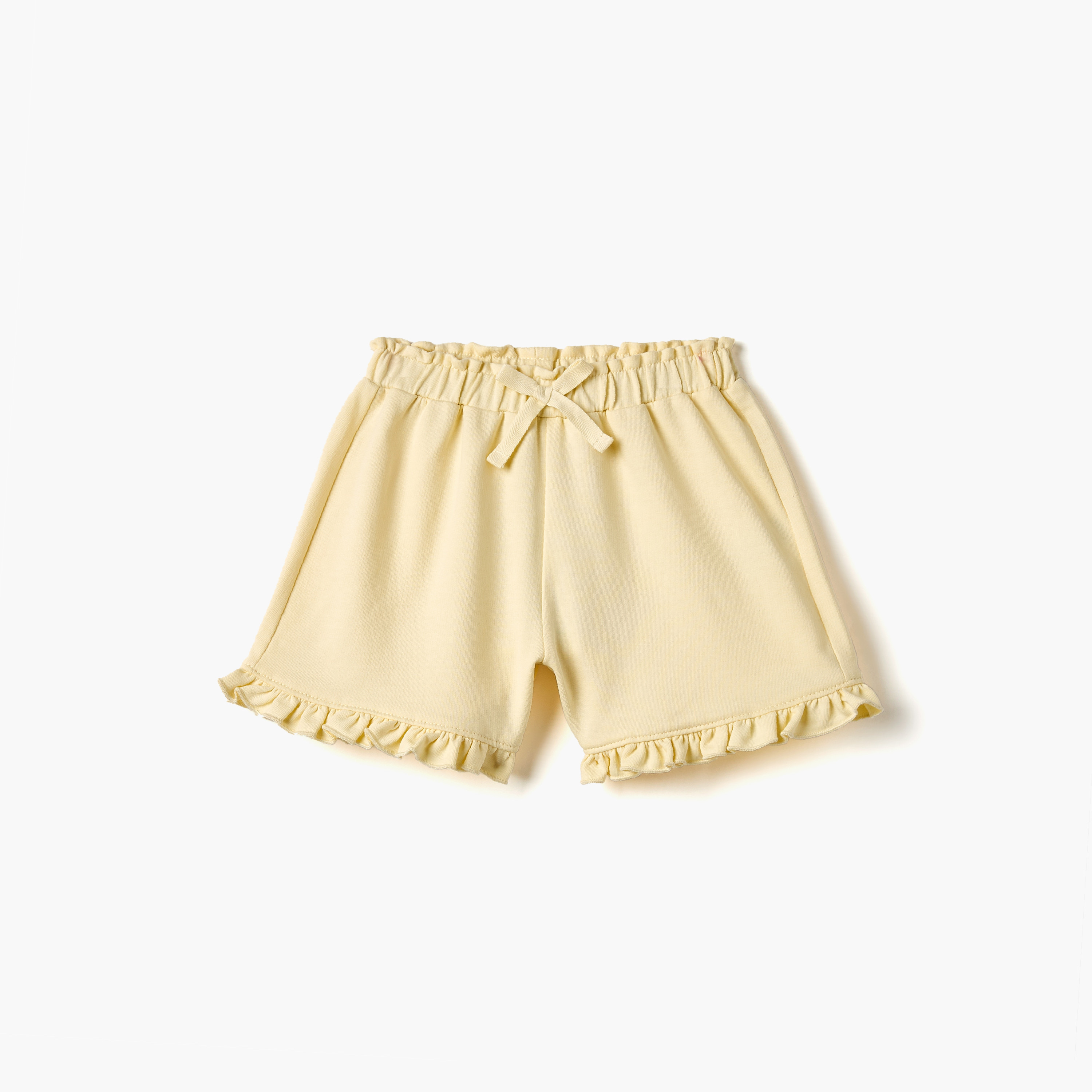 شورت برباط إغلاق وكشكش من جونيورز-baby-girls-clothing-bottoms-shorts-image-1
