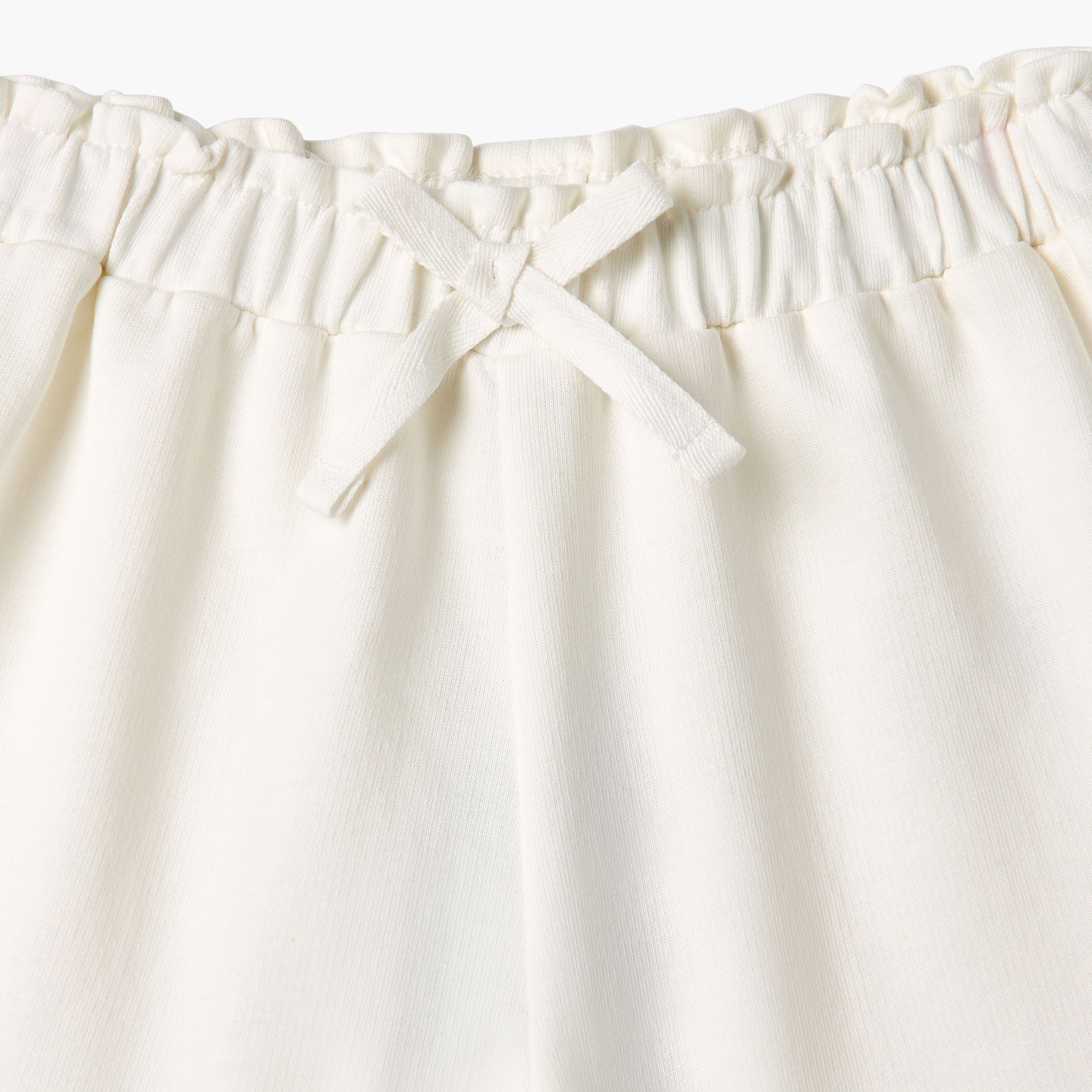 Juniors Printed Shorts with Bow and Ruffle Detail-baby-girls-clothing-bottoms-shorts-image-3