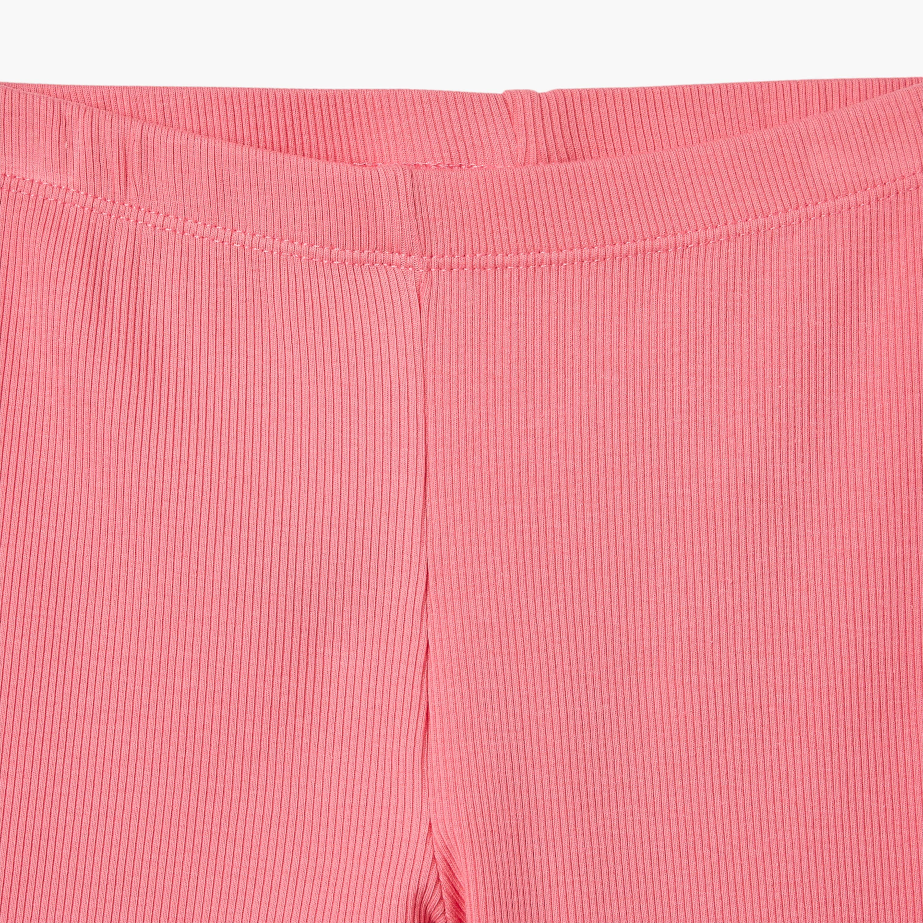 بنطلون ليقنز مضلع بخصر مطاطي من جونيورز-baby-girls-clothing-bottoms-leggings-image-3