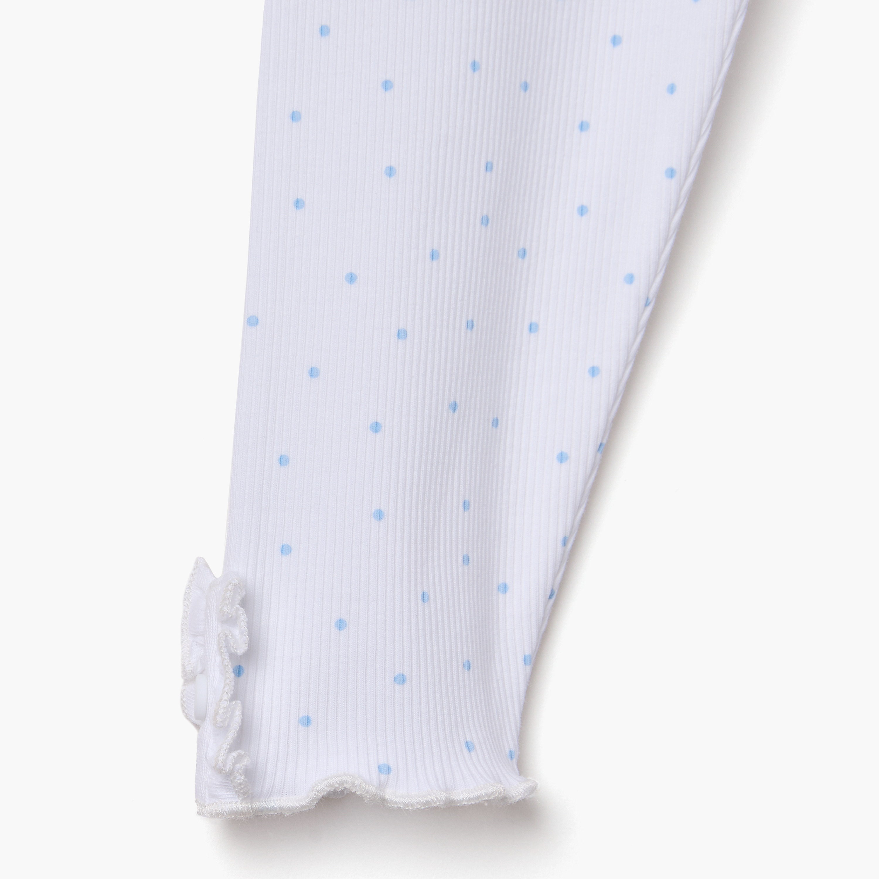 Juniors Polka Dot Print Leggings-baby-girls-clothing-bottoms-leggings-image-4