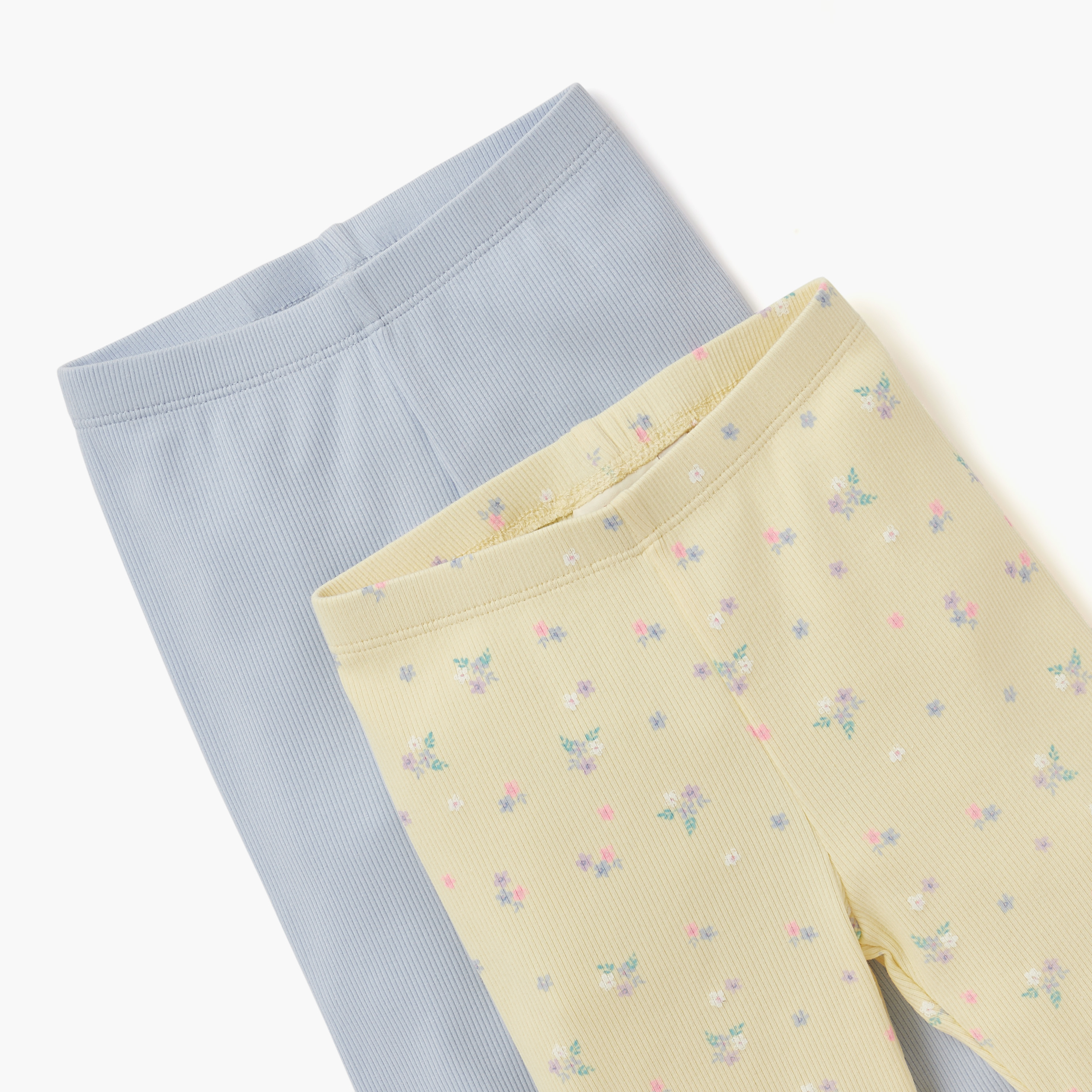 Juniors Assorted Leggings with Elasticated Waistband - Set of 2-baby-girls-clothing-bottoms-leggings-image-4