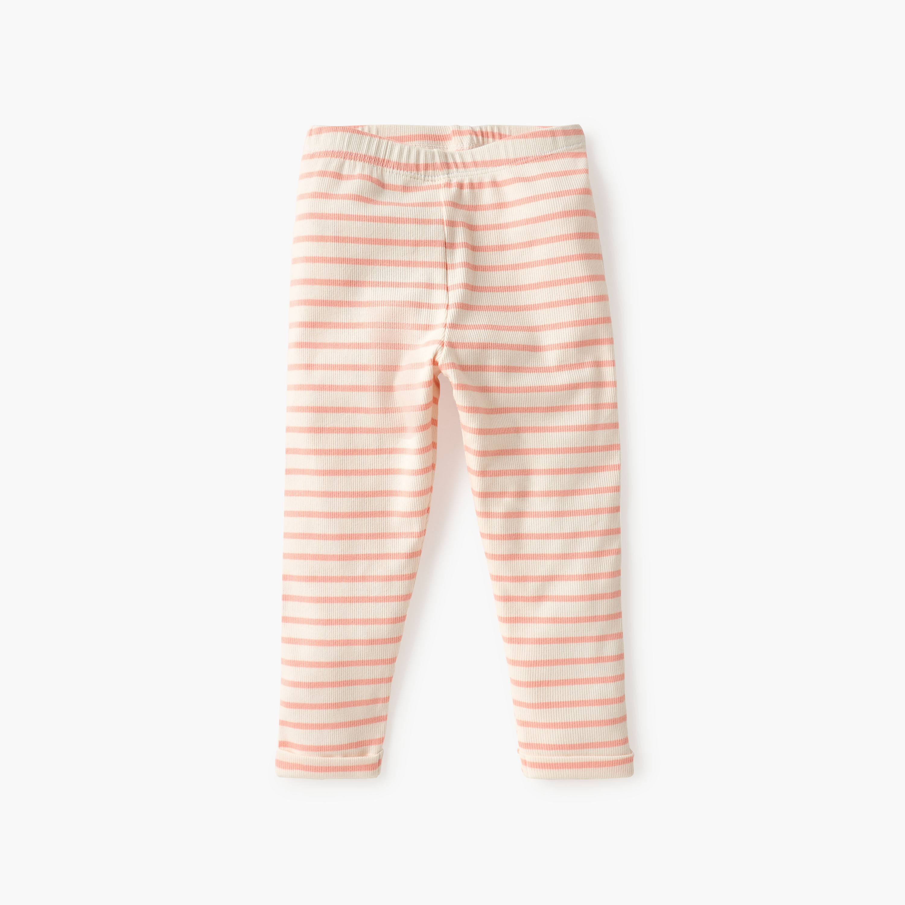 Juniors Printed Leggings with Elasticated Waistband - Set of 2-baby-girls-clothing-bottoms-leggings-image-2