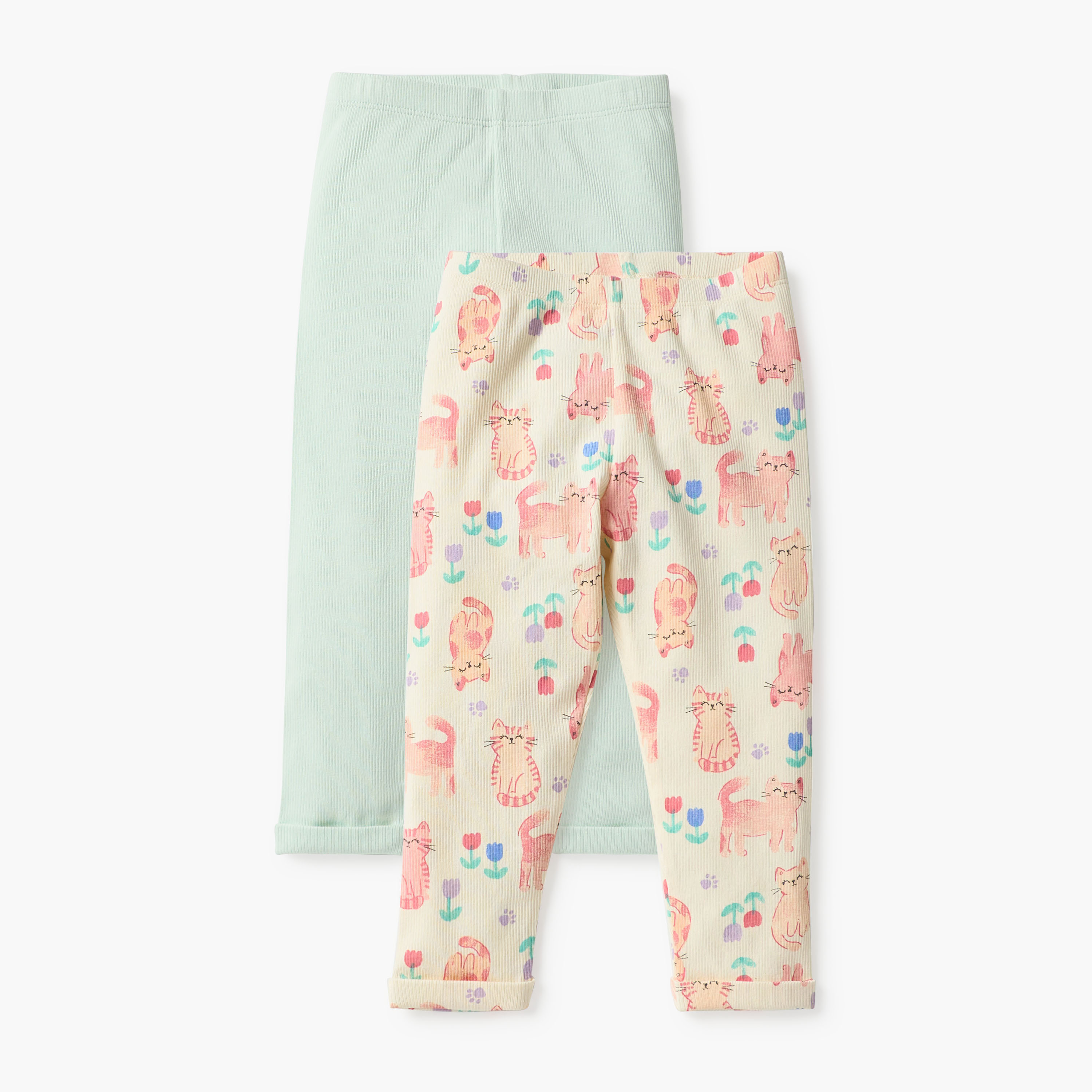 Juniors Assorted Leggings - Set of 2-baby-girls-clothing-bottoms-leggings-image-1