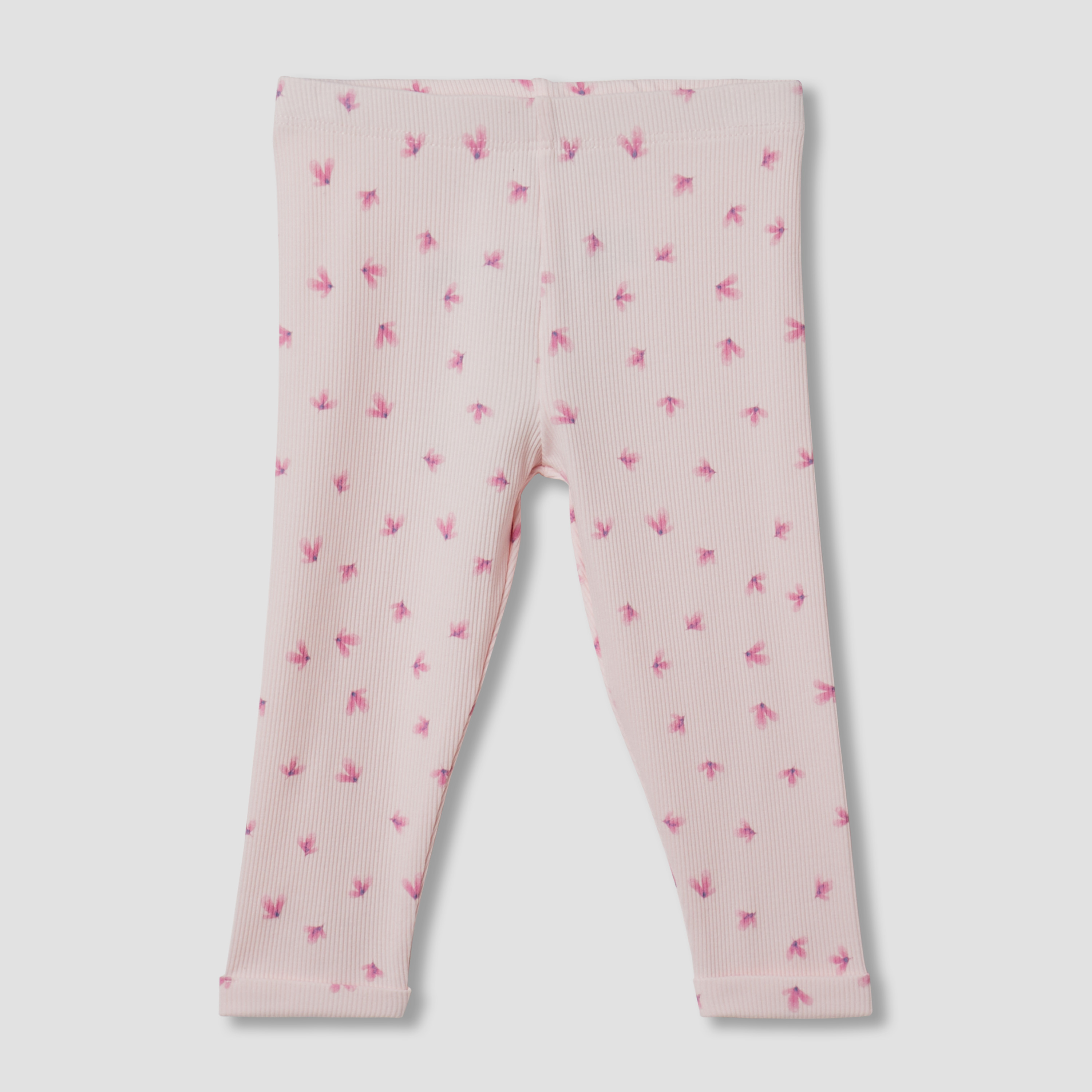 Juniors Assorted Leggings with Elasticated Waistband - Set of 3-baby-girls-clothing-bottoms-leggings-image-2
