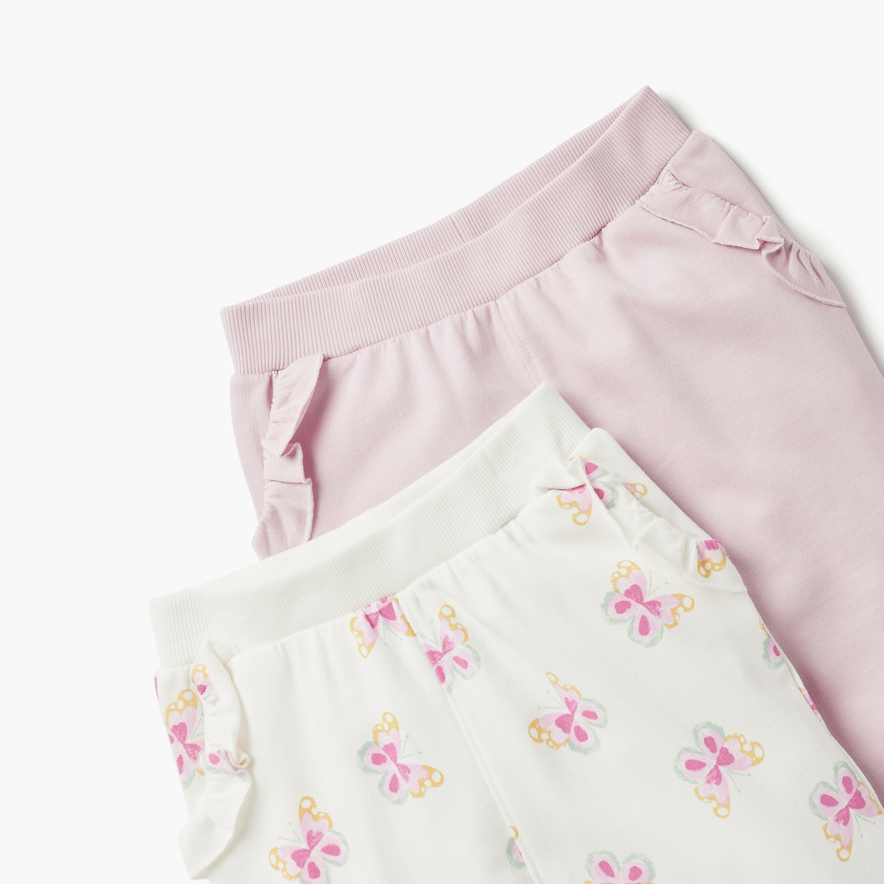 Juniors Assorted Joggers with Pockets - Set of 2-baby-girls-clothing-multipacks-image-4