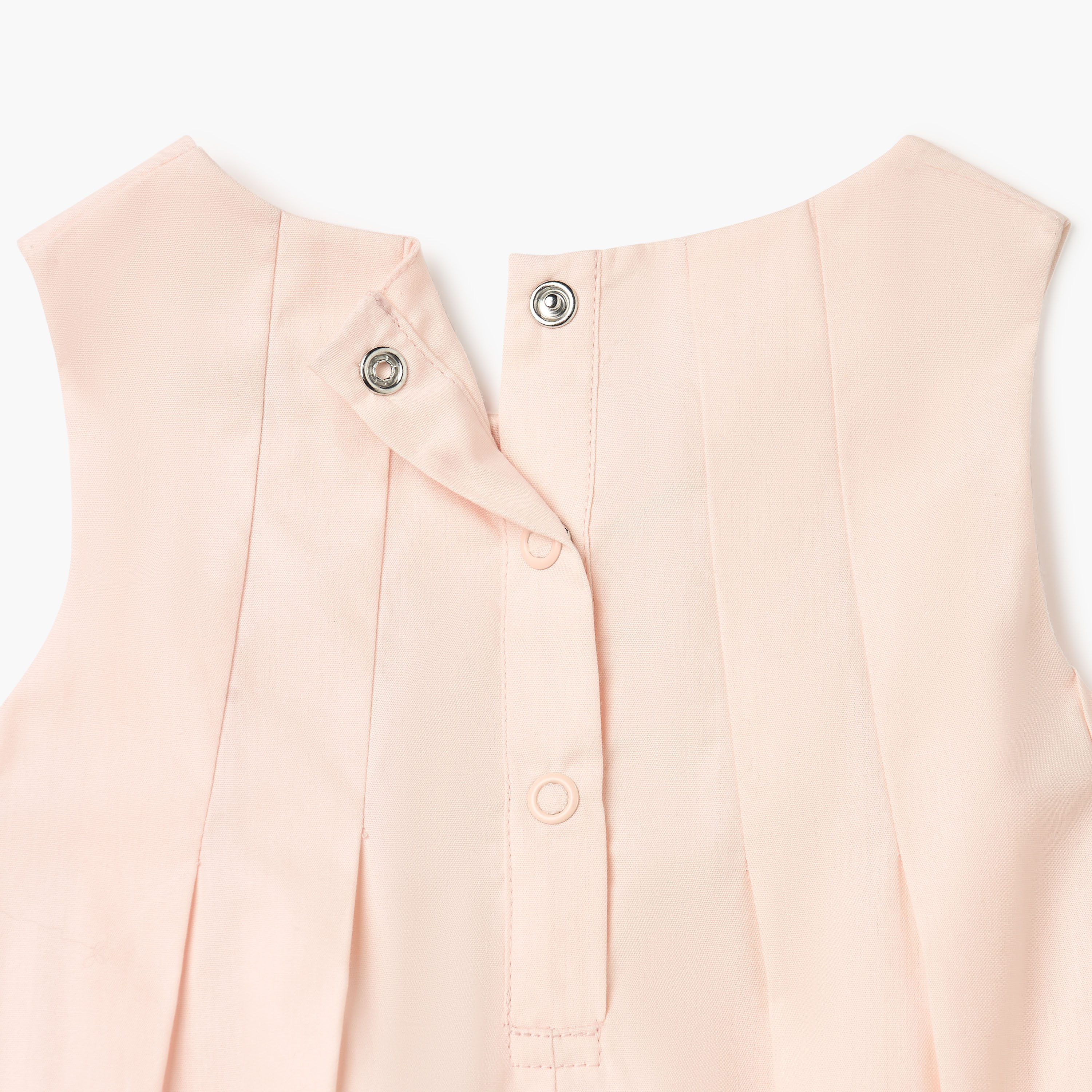 فستان إيه لاين دون أكمام بزخارف فراشة وتفاصيل ثنايا من جونيورز-baby-girls-clothing-dressesandjumpsuits-image-4