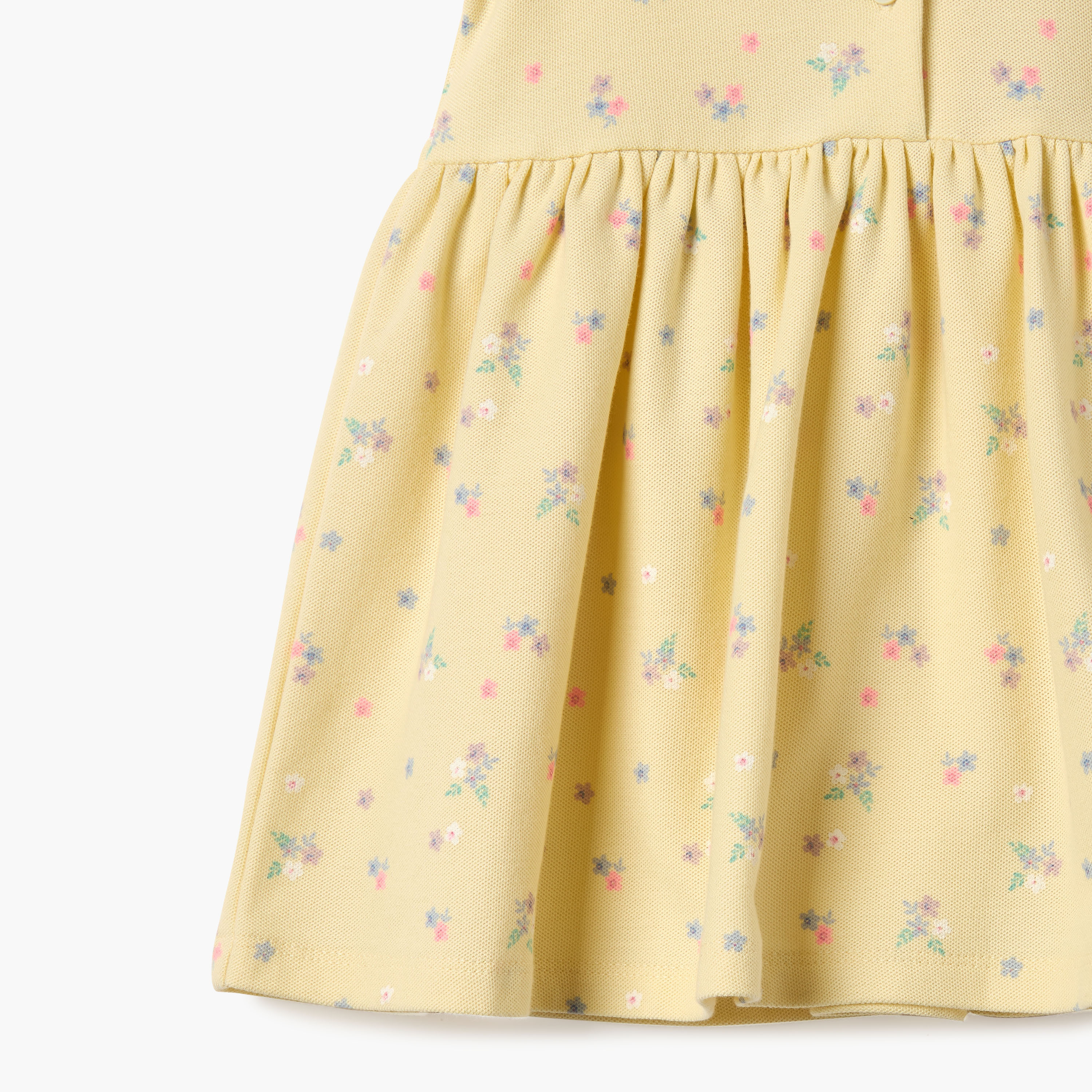 فستان بياقة بيتر بان وأكمام قصيرة وطبعات زهرية من جونيورز-baby-girls-clothing-dressesandjumpsuits-image-4