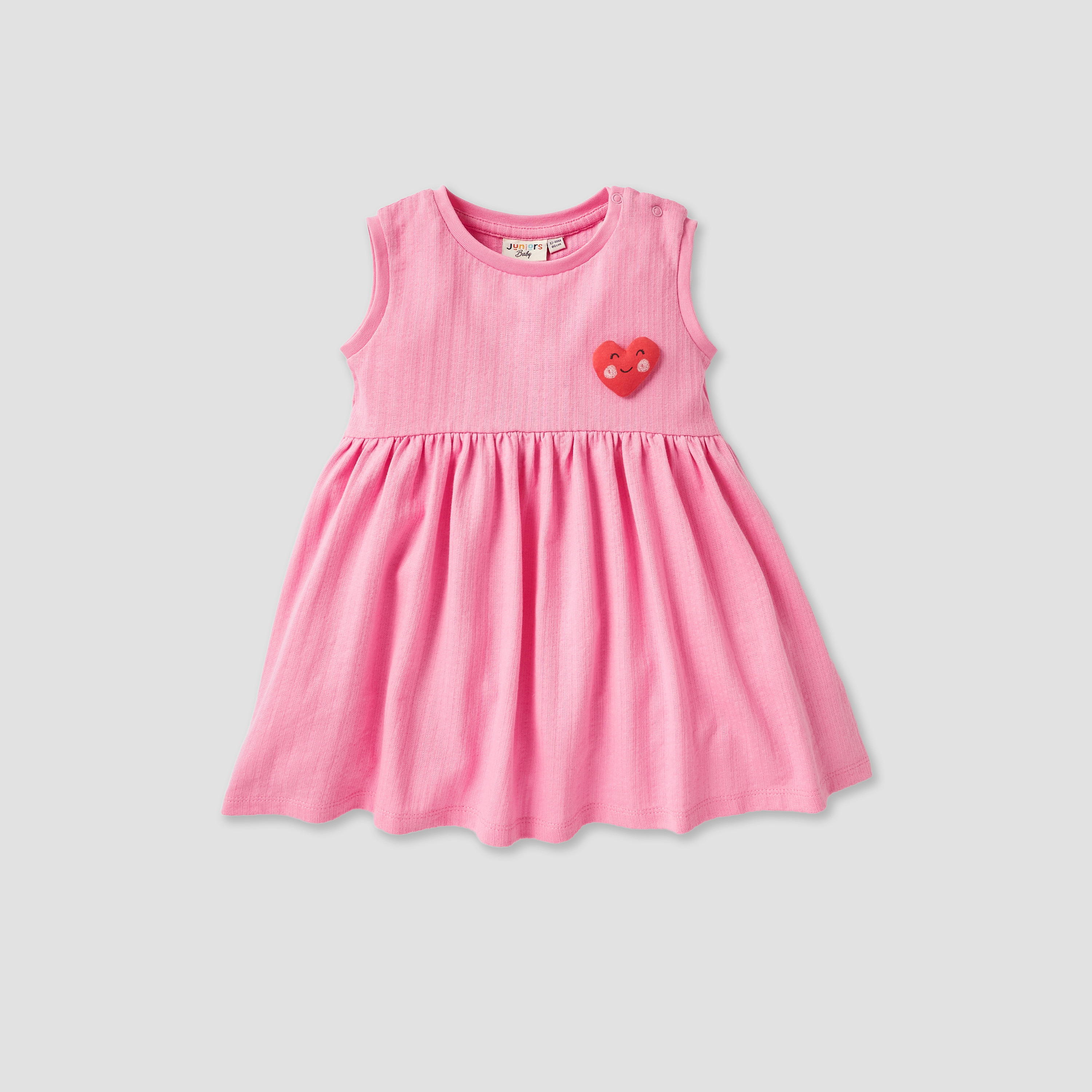 فساتين متنوعة دون أكمام بأزرار إغلاق كبّاسة من جونيورز - طقم من قطعتين-baby-girls-clothing-dressesandjumpsuits-image-3