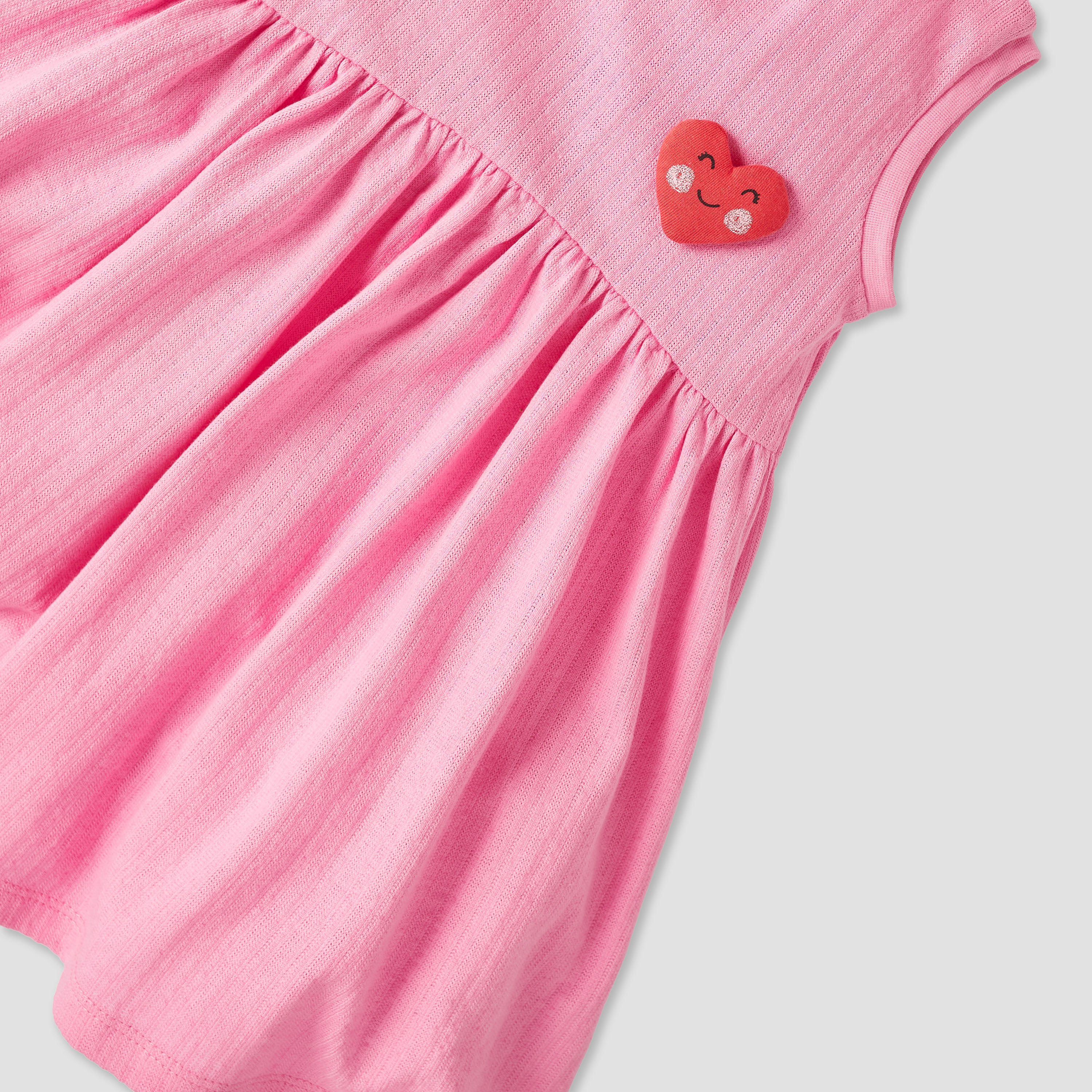 فساتين متنوعة دون أكمام بأزرار إغلاق كبّاسة من جونيورز - طقم من قطعتين-baby-girls-clothing-dressesandjumpsuits-image-5
