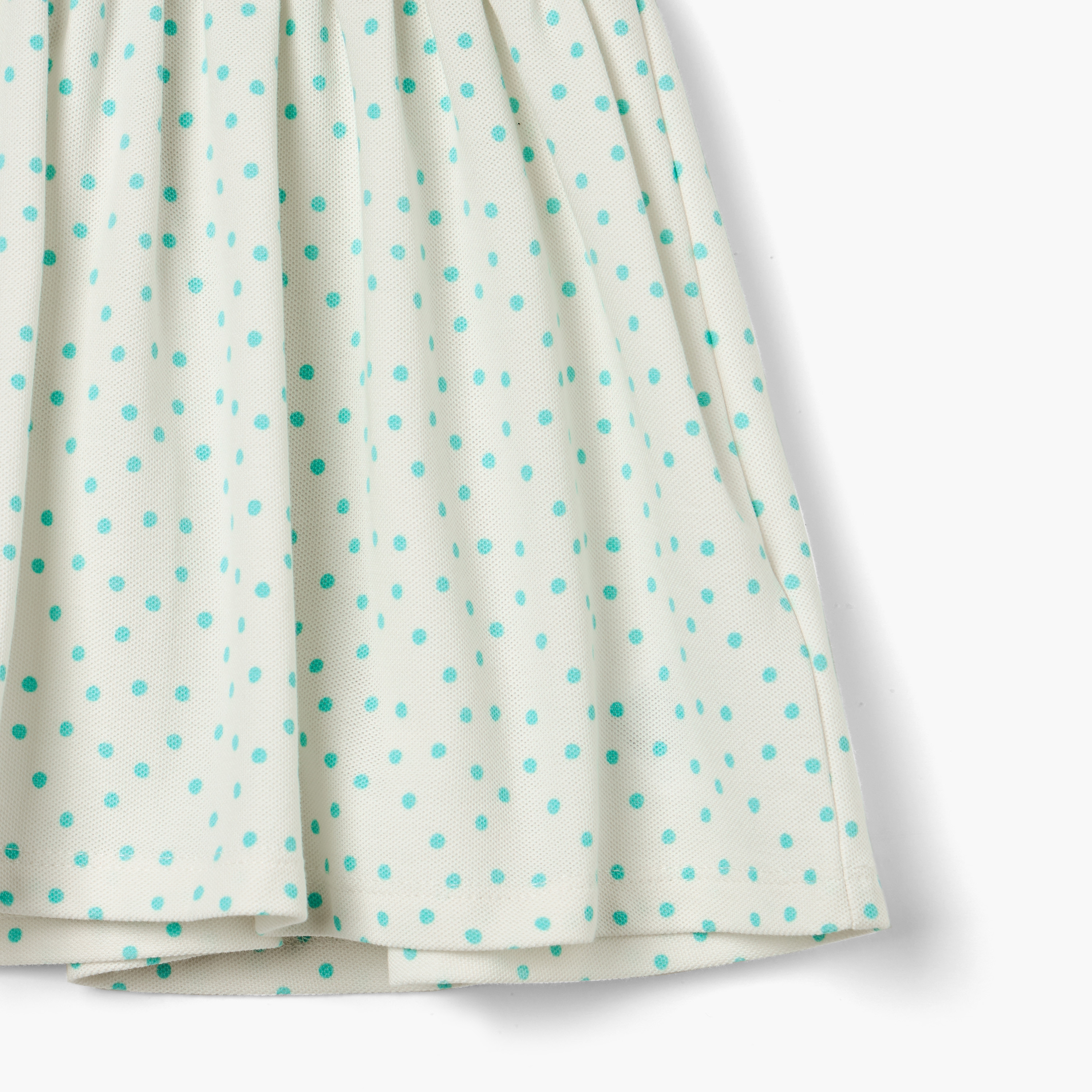 فستان بولو بأكمام قصيرة وطبعات منقطة من جونيورز-baby-girls-clothing-dressesandjumpsuits-image-5