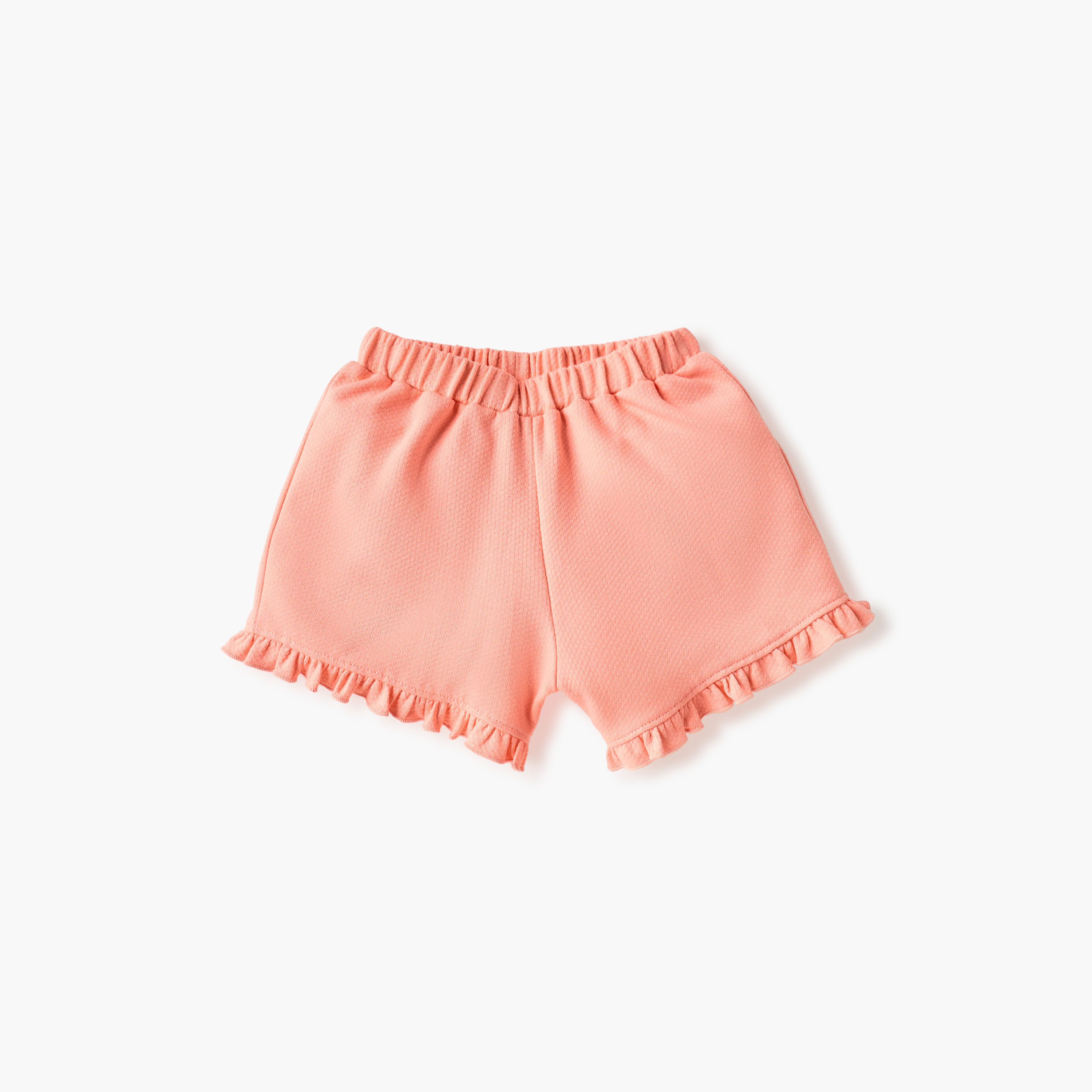 طقم شورت سادة وتيشيرت بزخارف قطة من جونيورز-baby-girls-clothing-setsandcoords-image-3