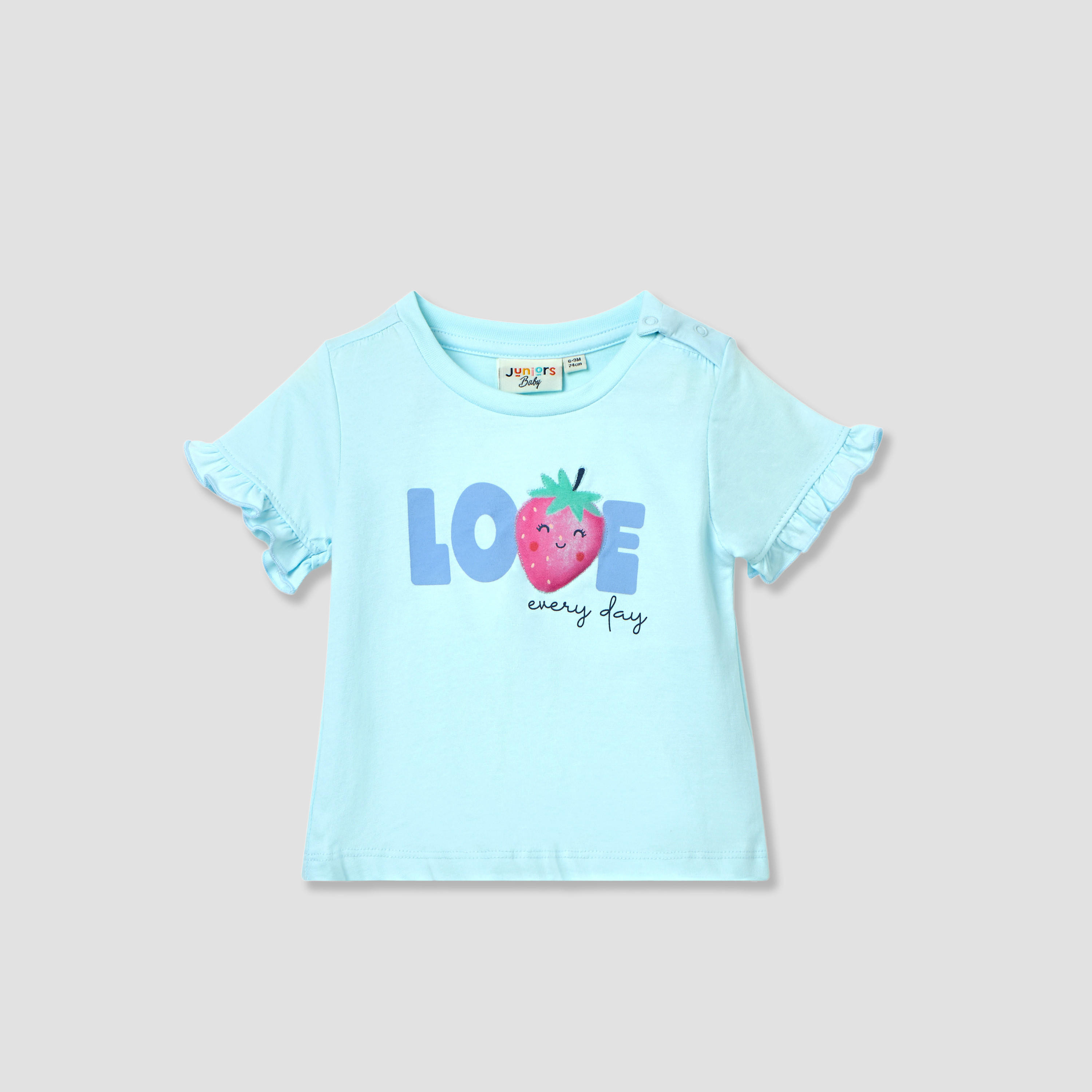Juniors Printed Top and Shorts Set-baby-girls-clothing-setsandcoords-image-3
