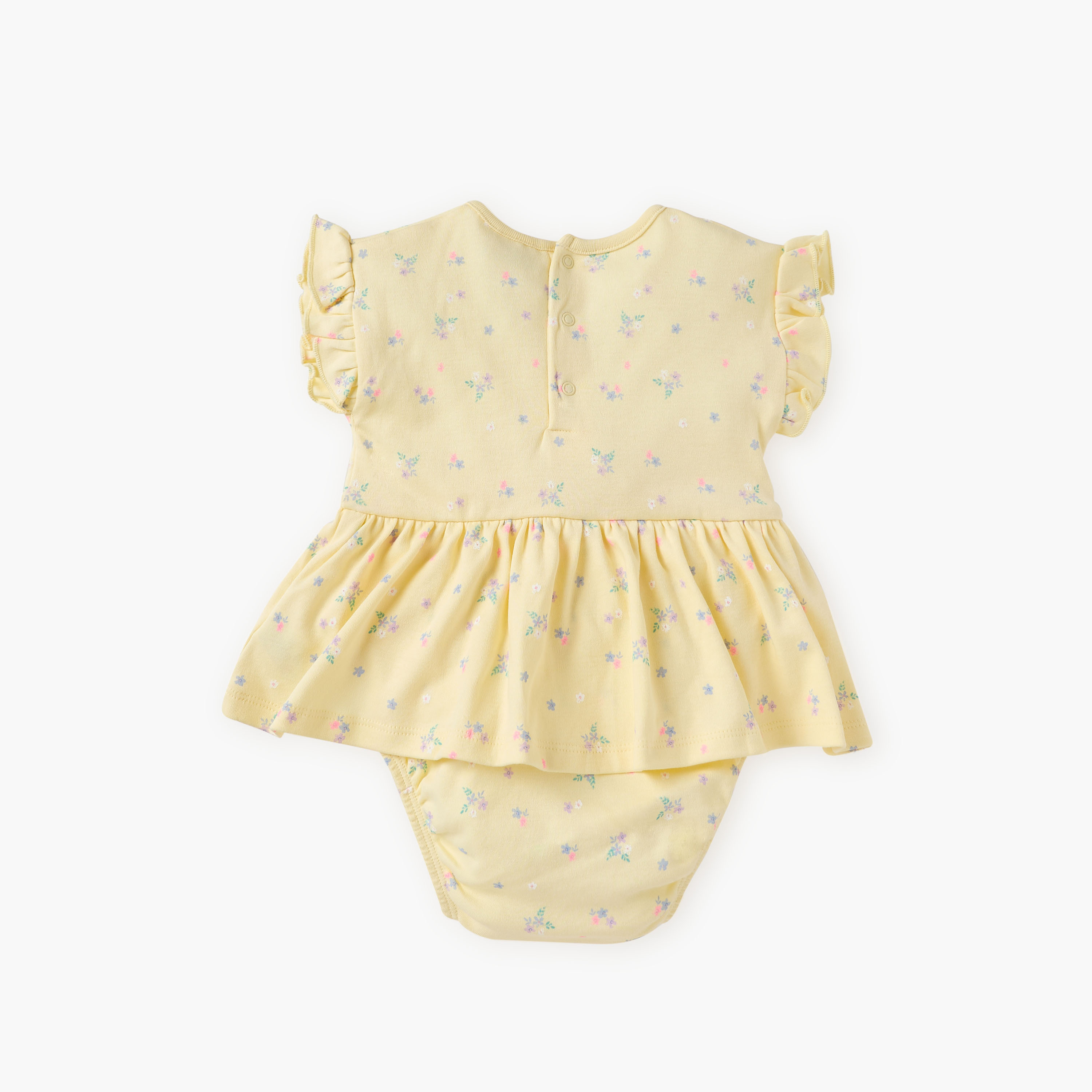أفرول بدون أكمام وبكشكش وطبعات زهور من جونيورز-baby-girls-clothing-rompers-image-2