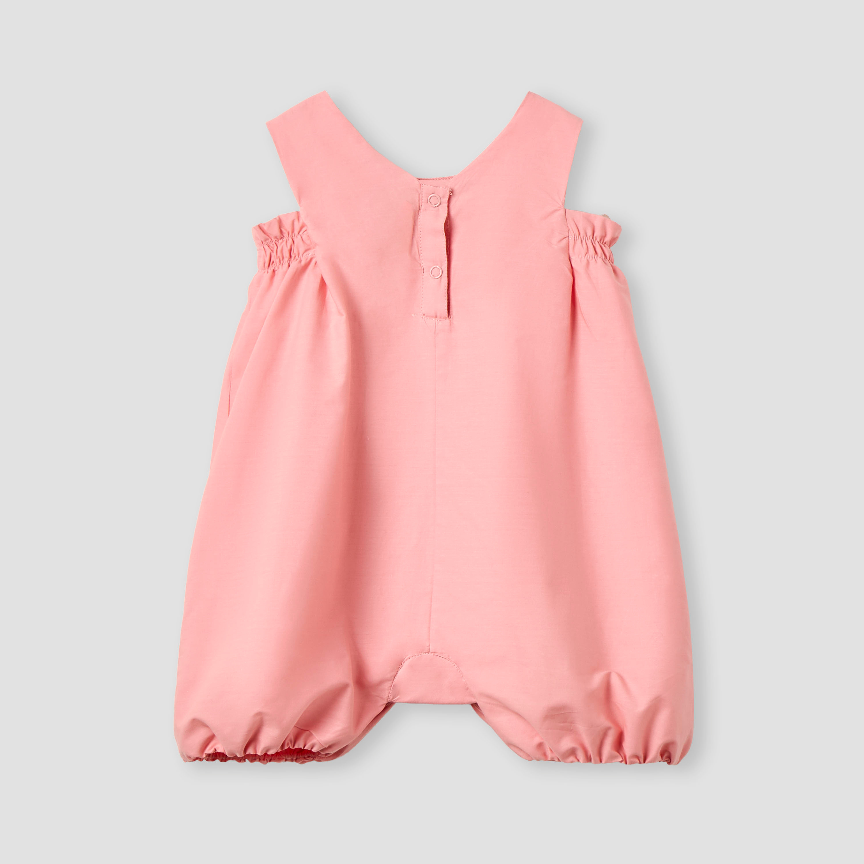 أفرول بدون أكمام قصيرة وزر إغلاق كبّاس وطبعات من جونيورز-baby-girls-clothing-rompers-image-5