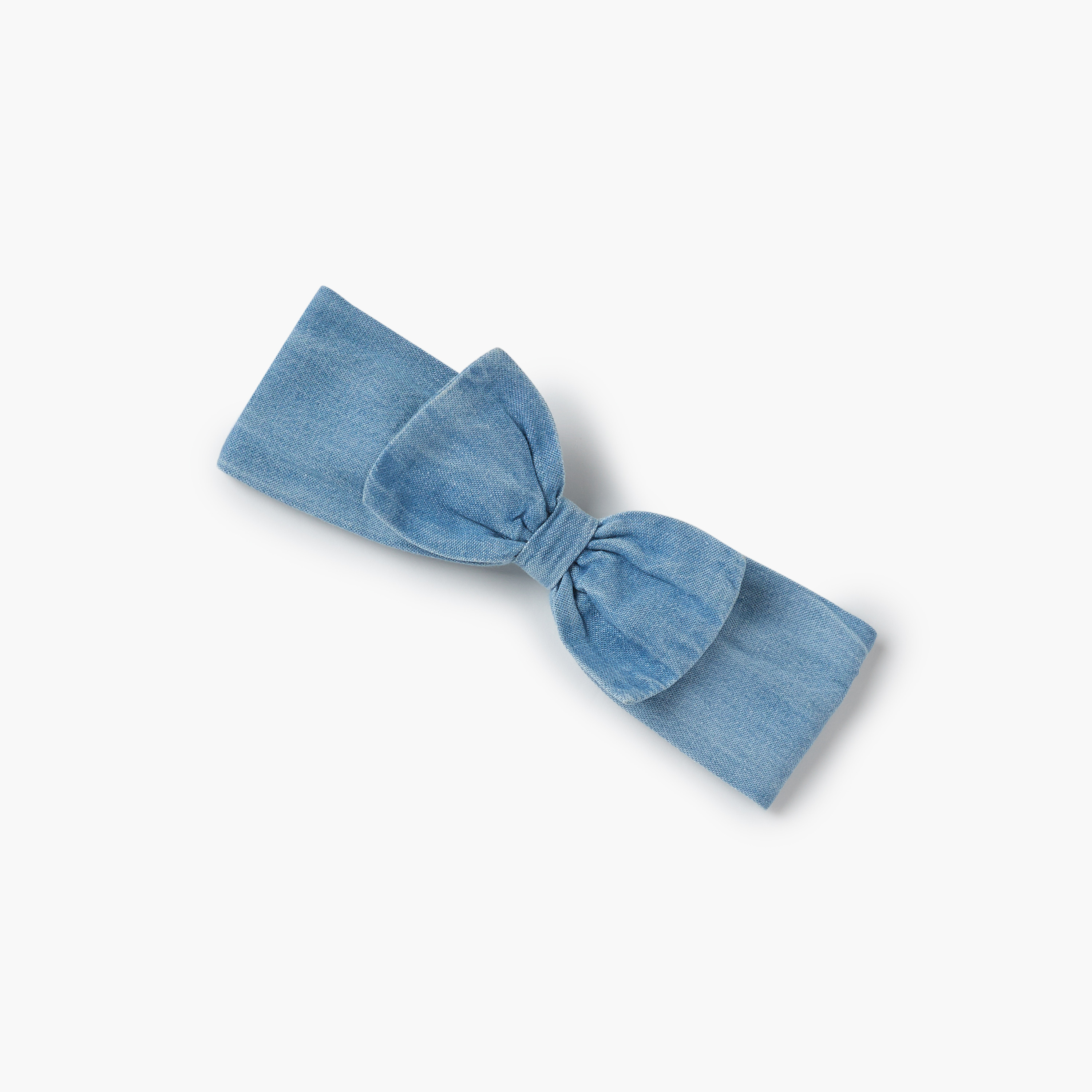 Juniors Floral Applique Sleeveless Denim Dress with Headband-baby-girls-clothing-dressesandjumpsuits-image-3