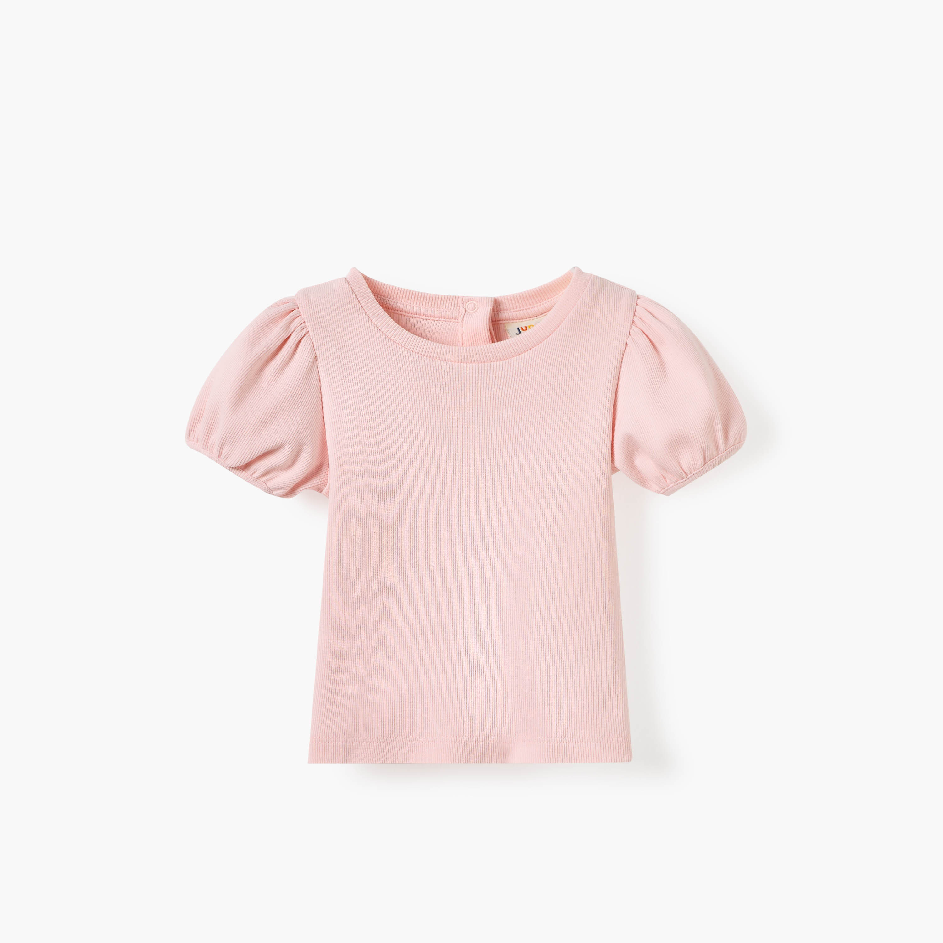 Juniors Textured Top and Embroidered Dungaree Set-baby-girls-clothing-setsandcoords-image-2