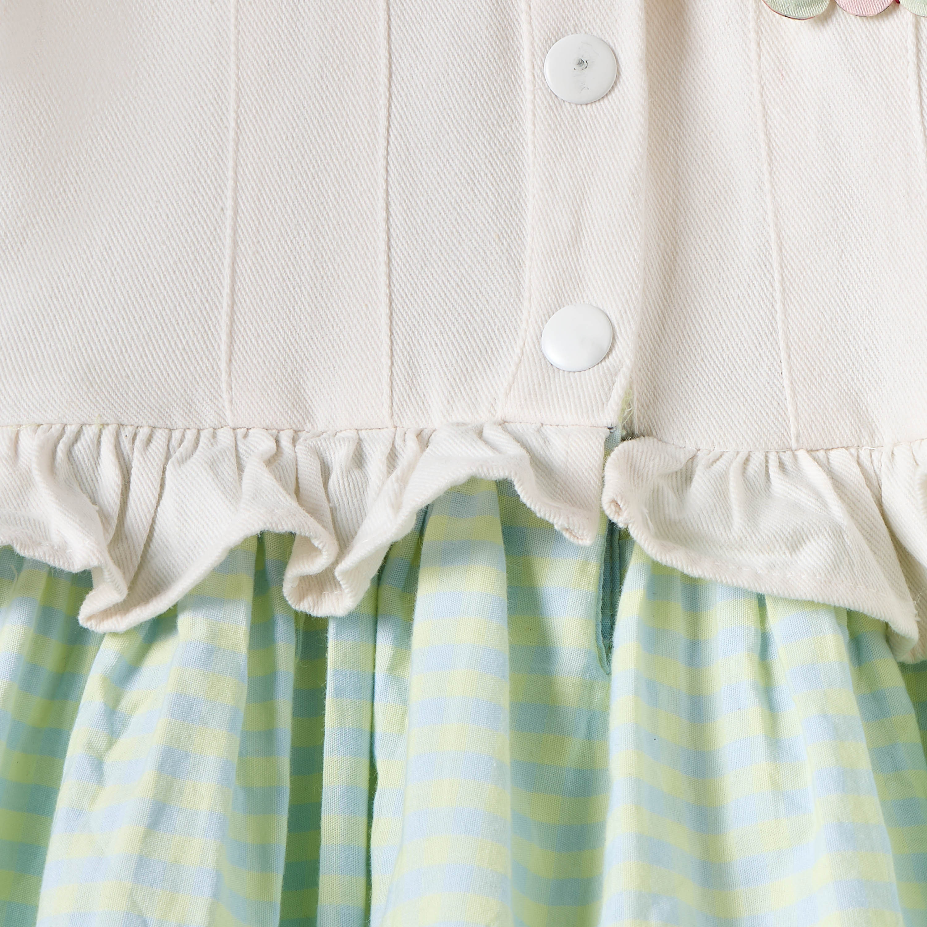 فستان بتفاصيل كشكش وزخارف فراشة وربطة رأس من جونيورز-baby-girls-clothing-dressesandjumpsuits-image-6