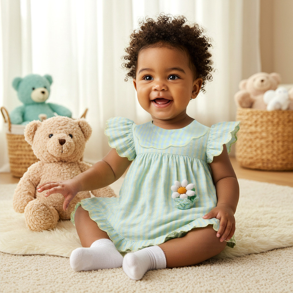 Juniors Checked Top and Shorts Set-baby-girls-clothing-setsandcoords-image-6