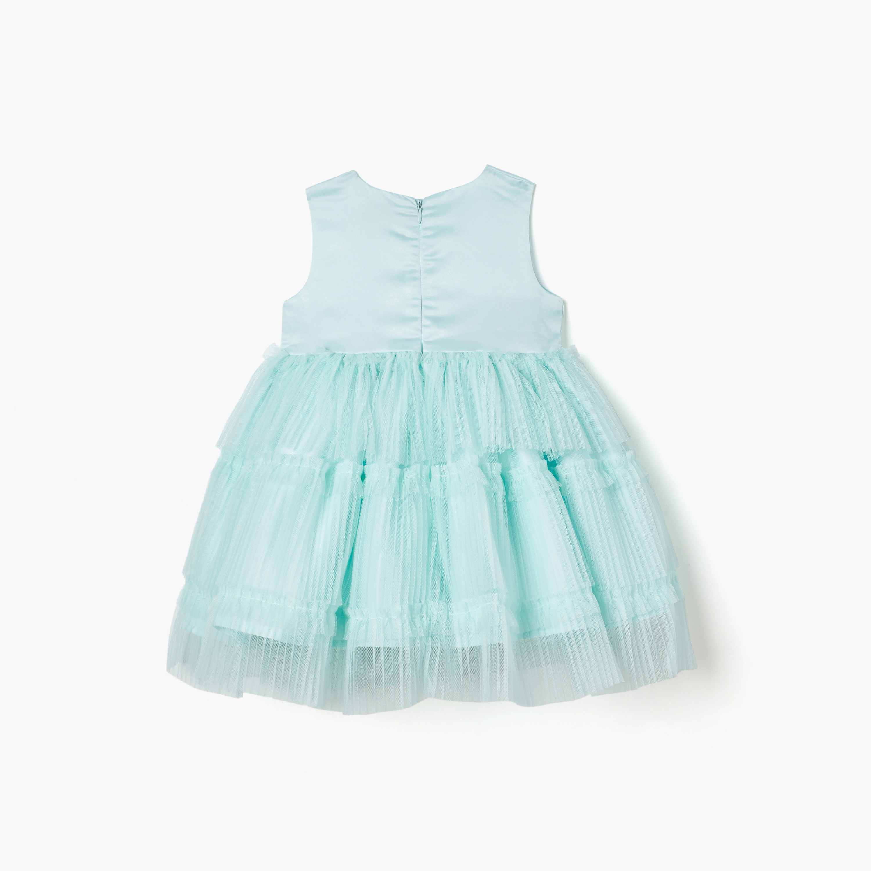 فستان إيه لاين دون أكمام بسحاب إغلاق وفراشة من جونيورز-baby-girls-clothing-dressesandjumpsuits-image-2