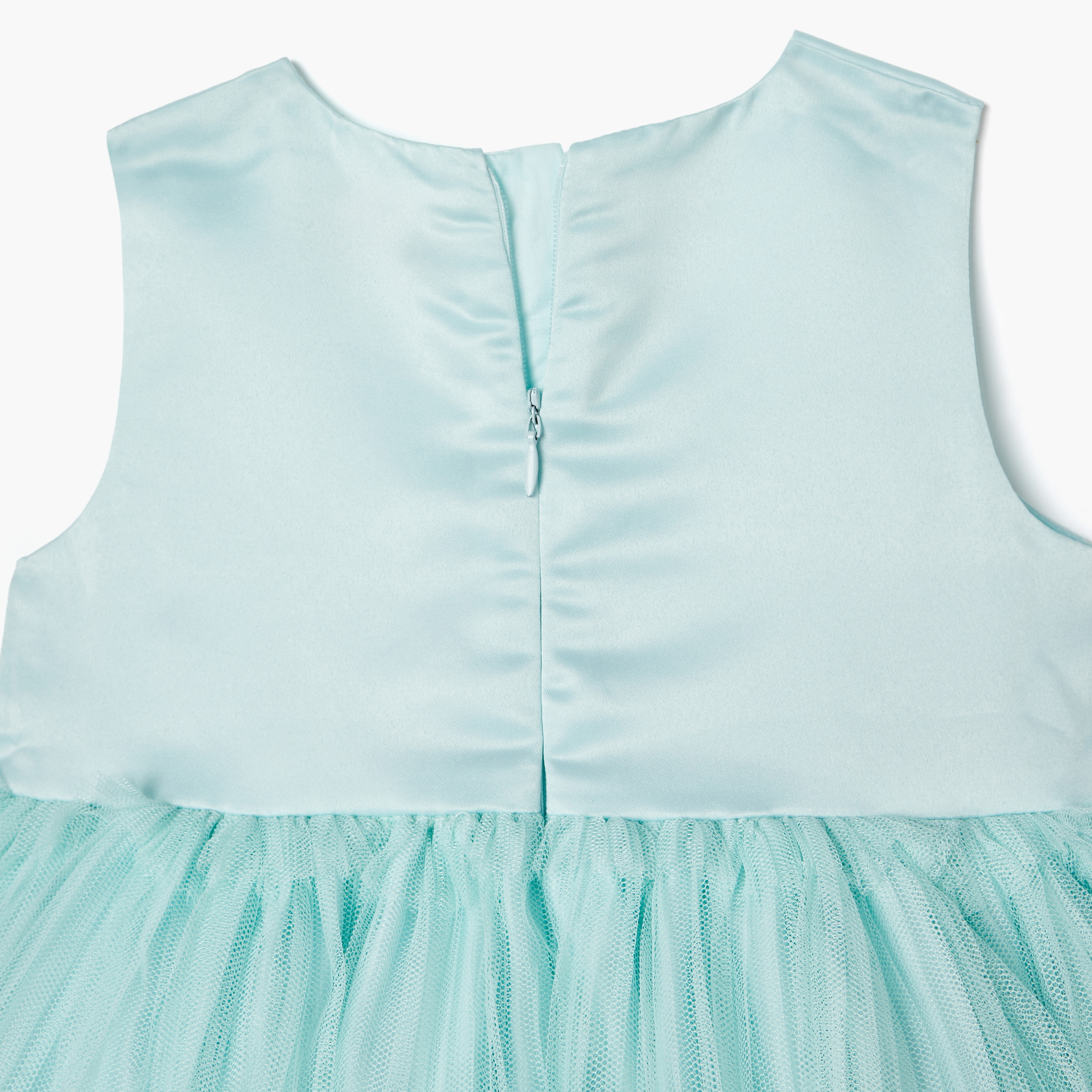 فستان إيه لاين دون أكمام بسحاب إغلاق وفراشة من جونيورز-baby-girls-clothing-dressesandjumpsuits-image-4
