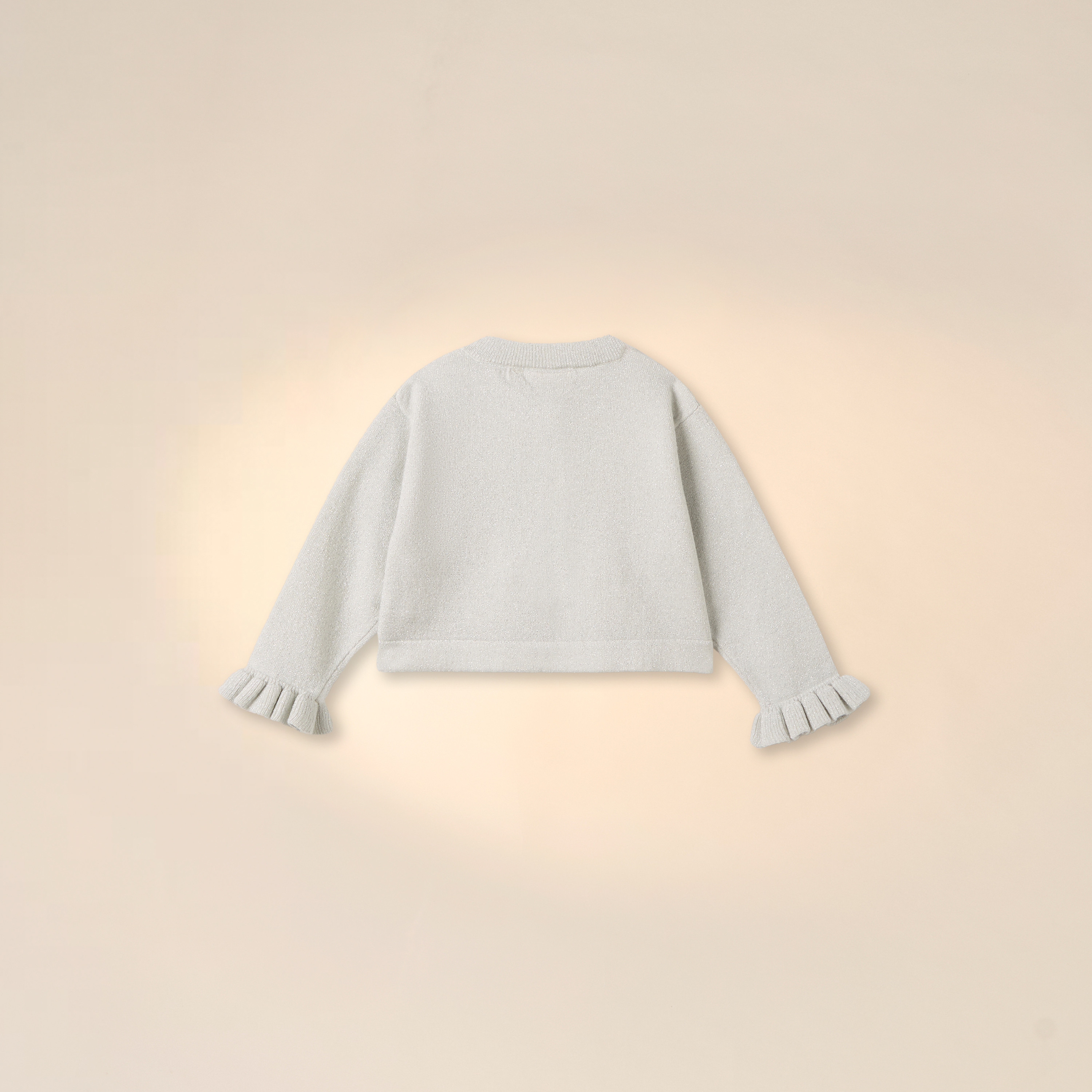 Juniors Textured Cardigan with Long Sleeves-baby-girls-clothing-jumpersandcardigans-image-2