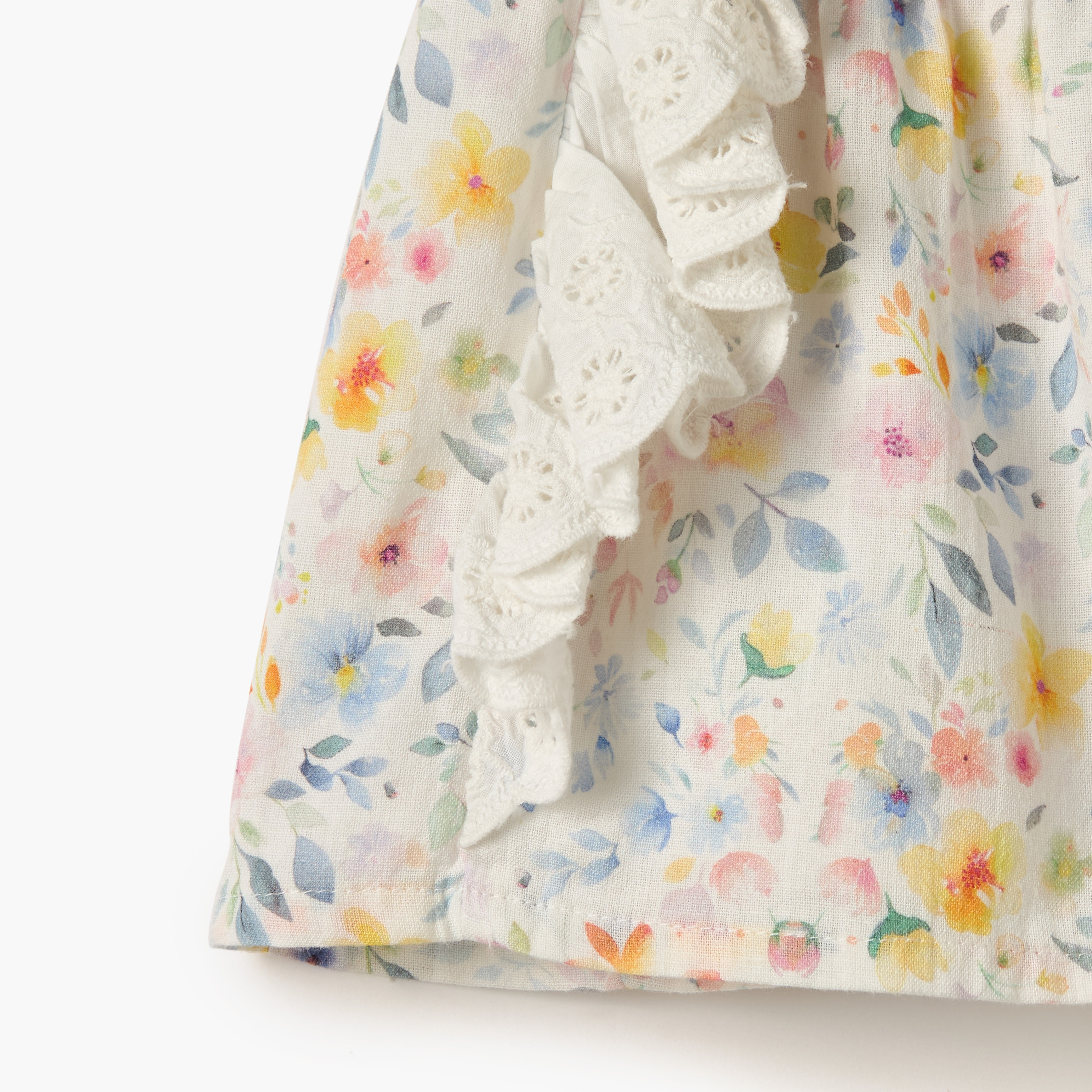 بلوزة بدون أكمام بطعبعات زهور من جيجلز-baby-girls-clothing-blousesandshirts-image-5
