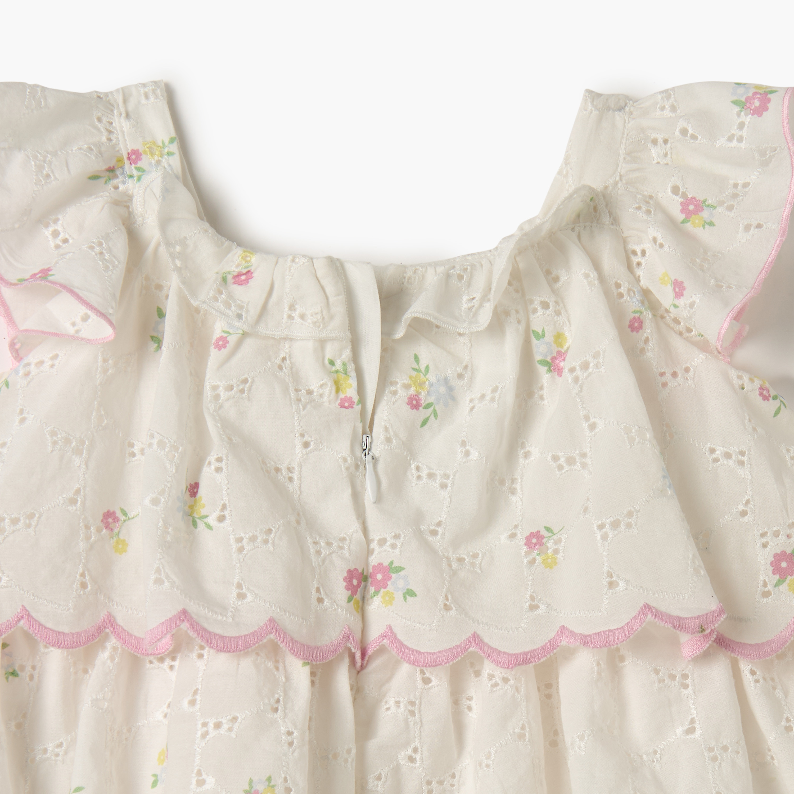 Giggles All-Over Floral Print Sleeveless Dress with Zip Closure-baby-girls-clothing-dressesandjumpsuits-image-4