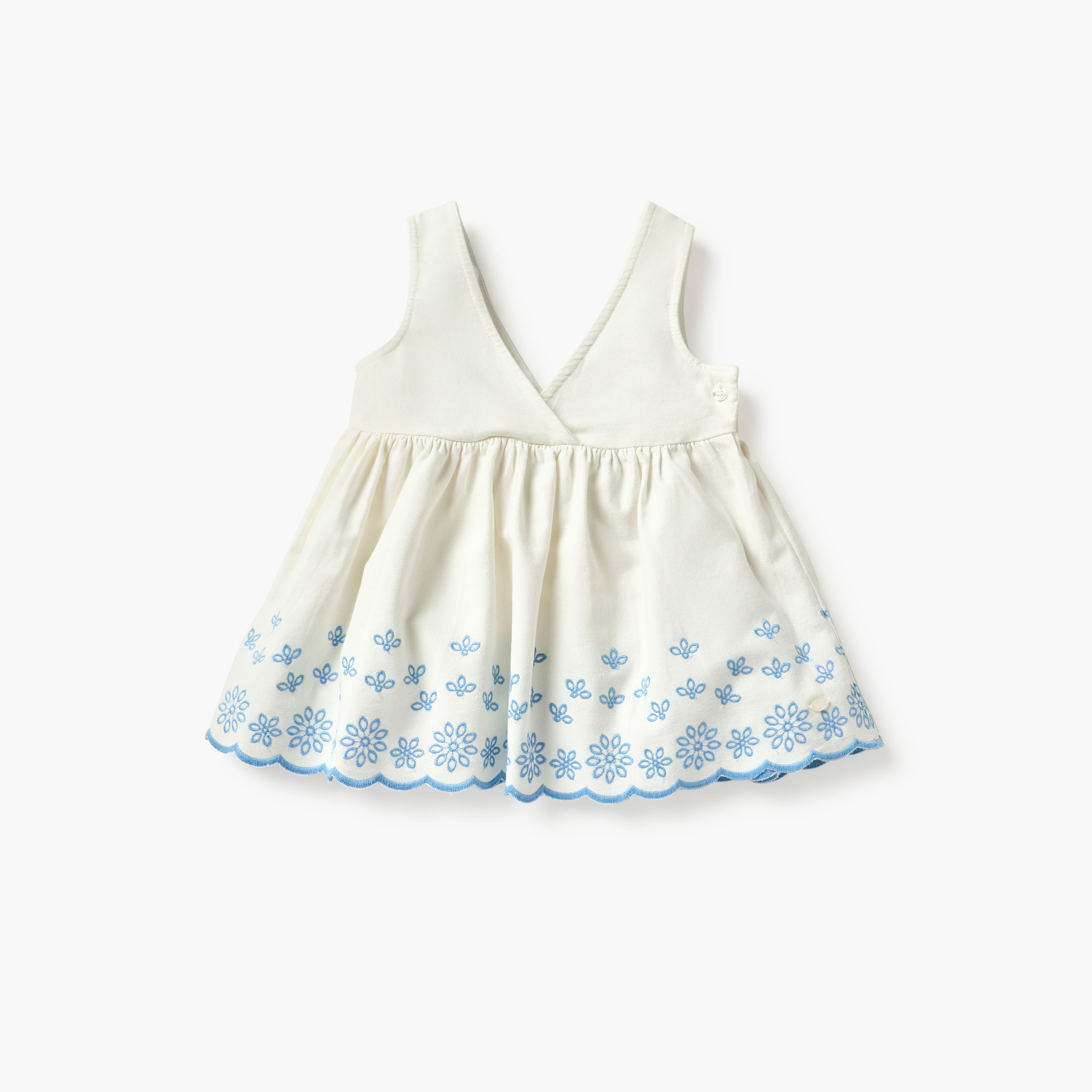 Giggles Floral Print Pinafore with Top and Bloomers-baby-girls-clothing-setsandcoords-image-2