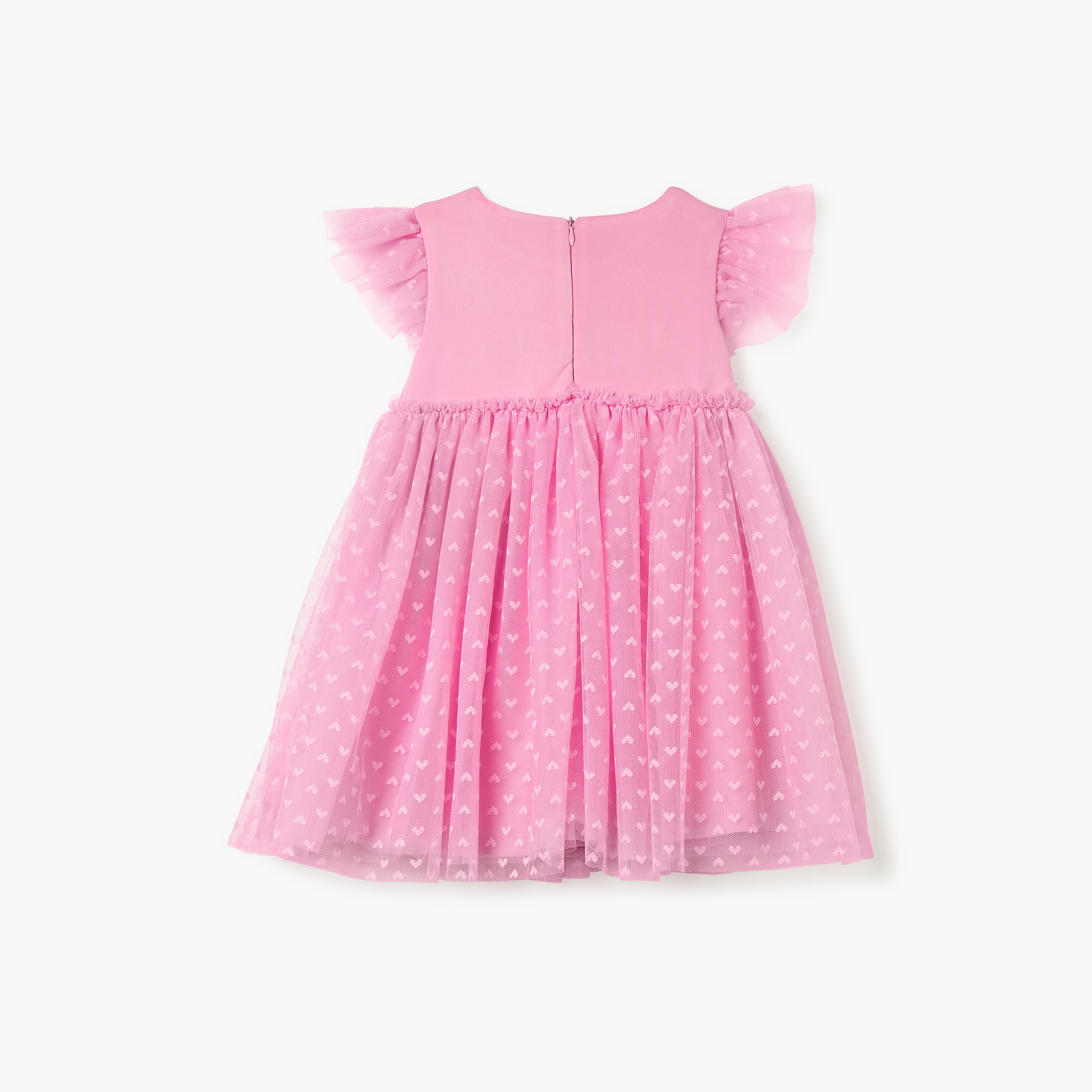 فستان بتفاصيل كشكش وزخارف هالو كيتي من سانريو-baby-girls-clothing-dressesandjumpsuits-image-2