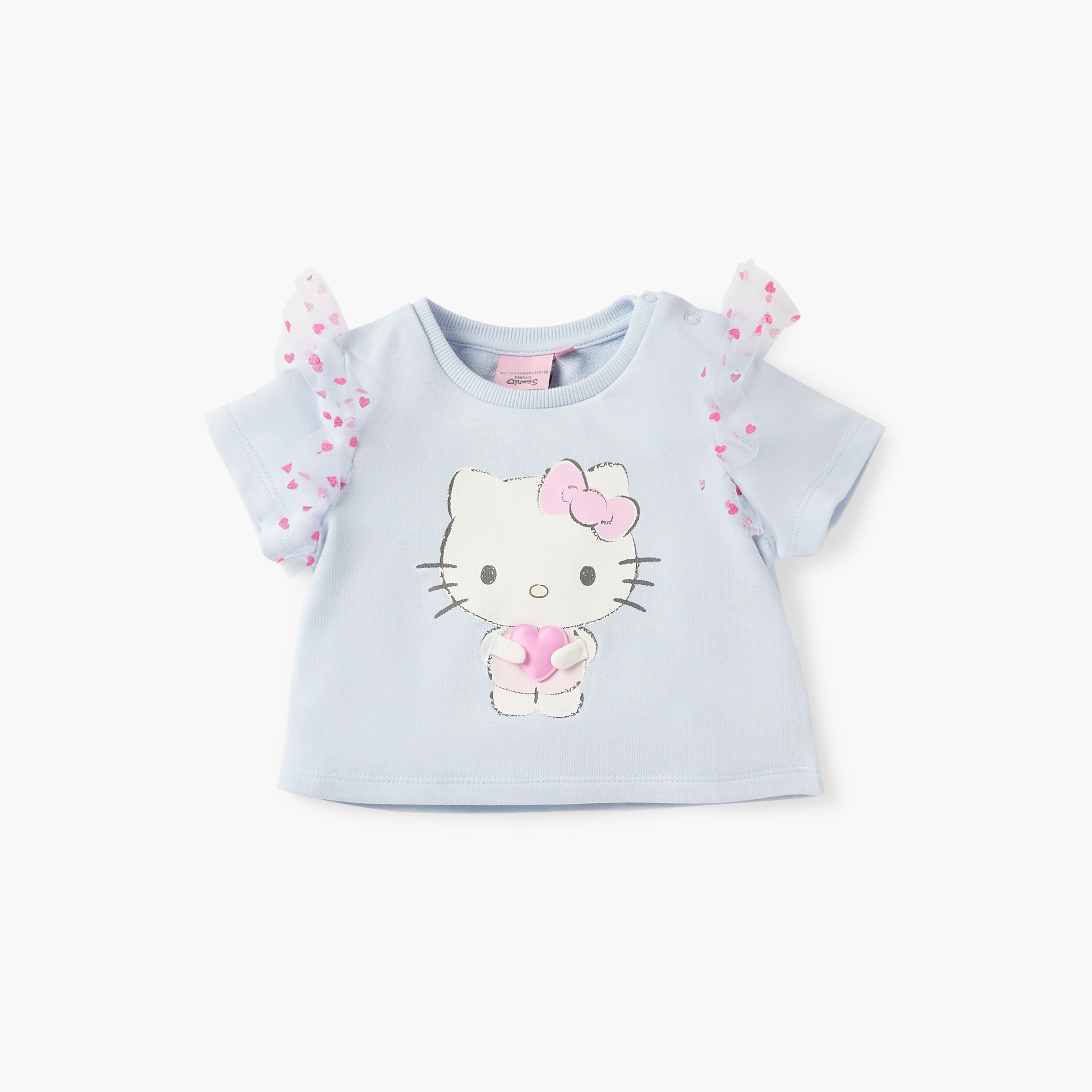 Sanrio Hello Kitty Print Top and Skirt Set-baby-girls-clothing-setsandcoords-image-2
