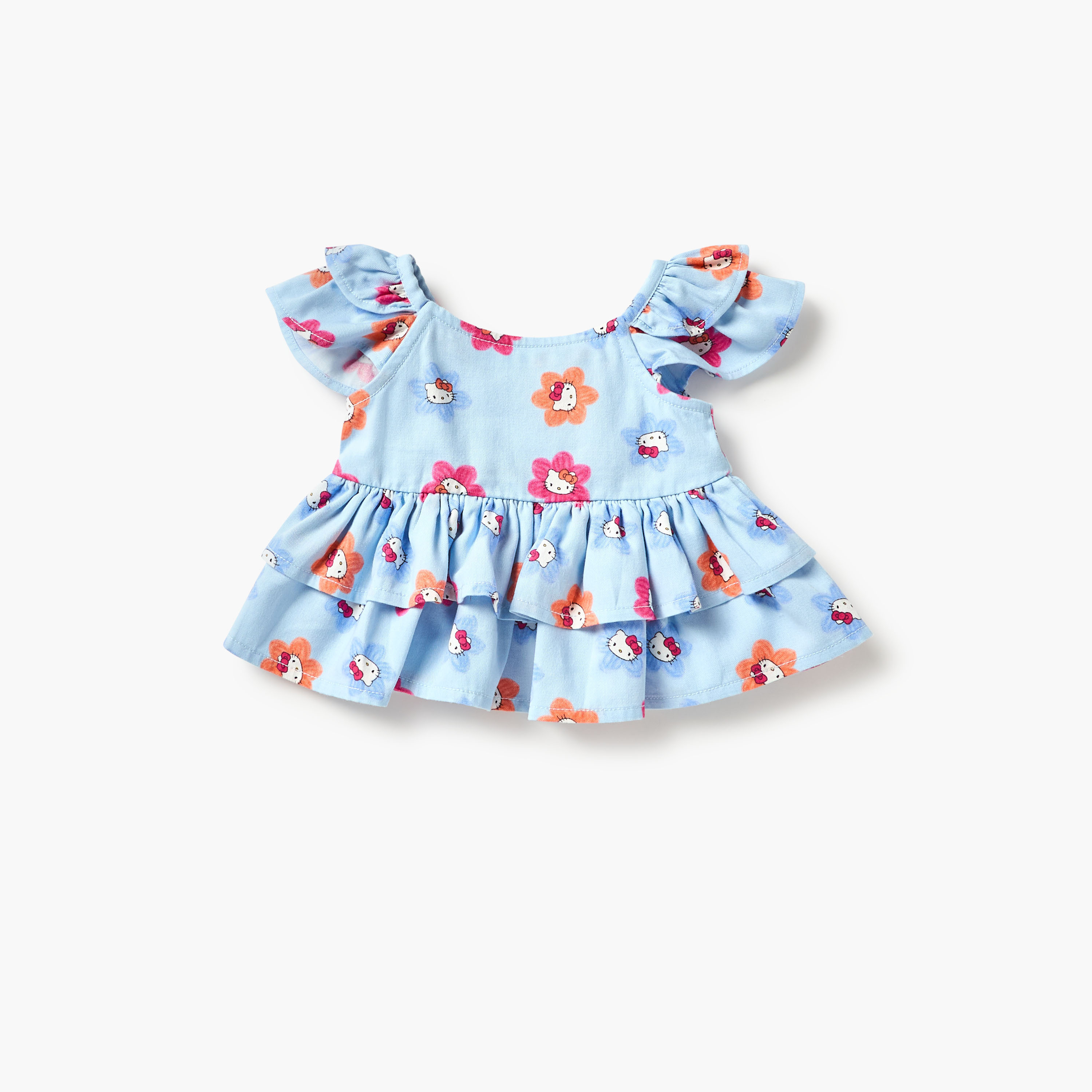 Sanrio Hello Kitty Print Top and Pants Set-baby-girls-clothing-setsandcoords-image-2