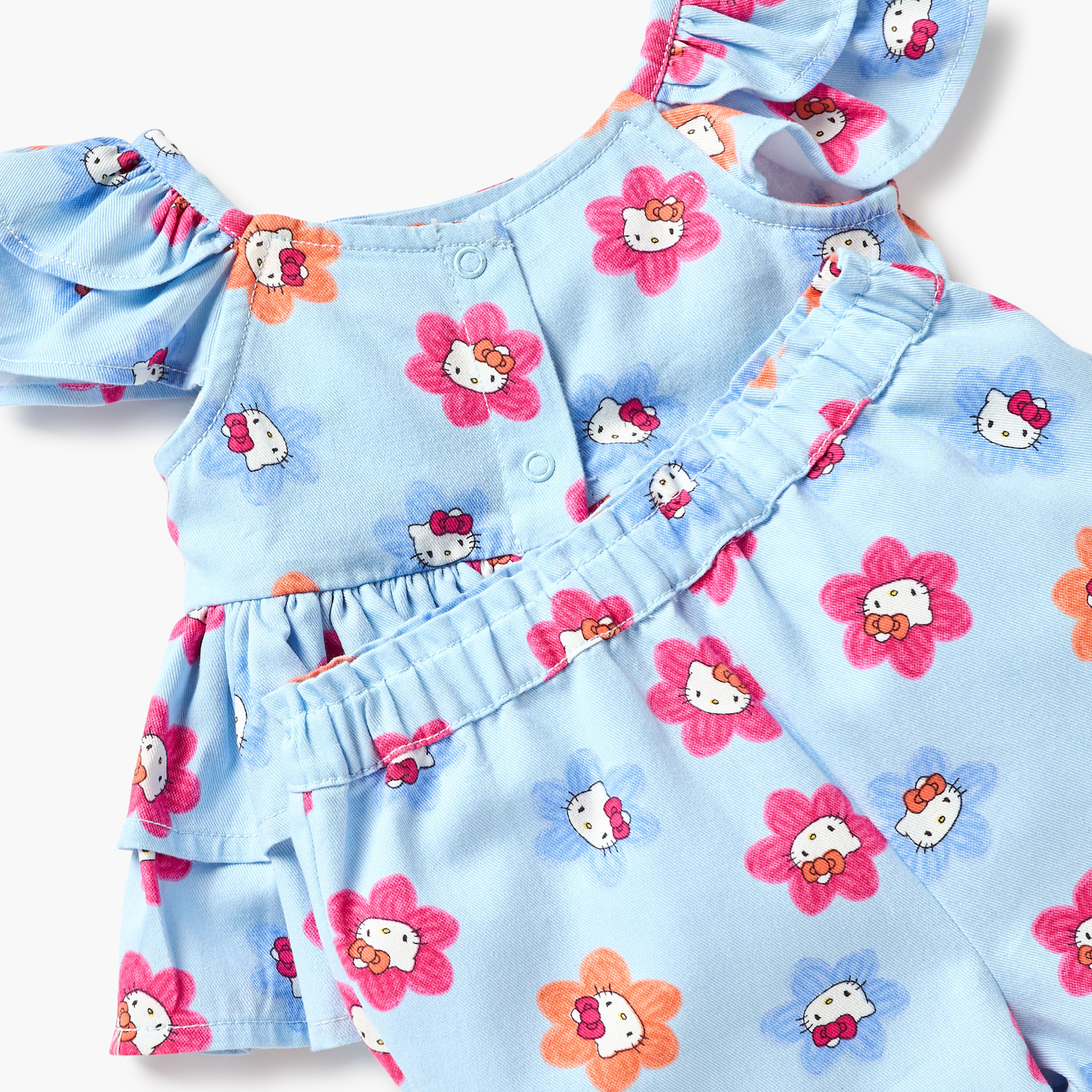 Sanrio Hello Kitty Print Top and Pants Set-baby-girls-clothing-setsandcoords-image-4
